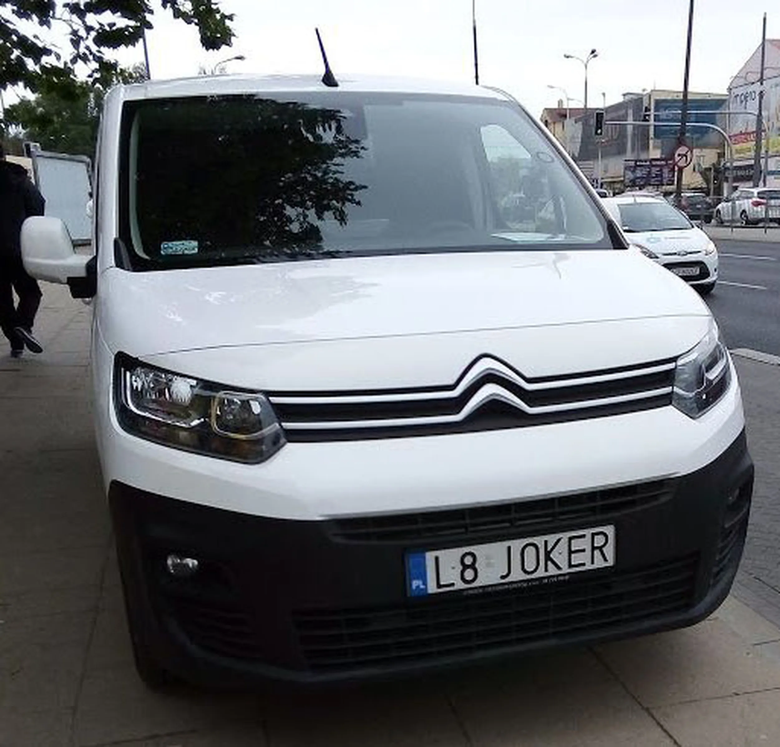 Fajny numer, blacha L8 JOKER