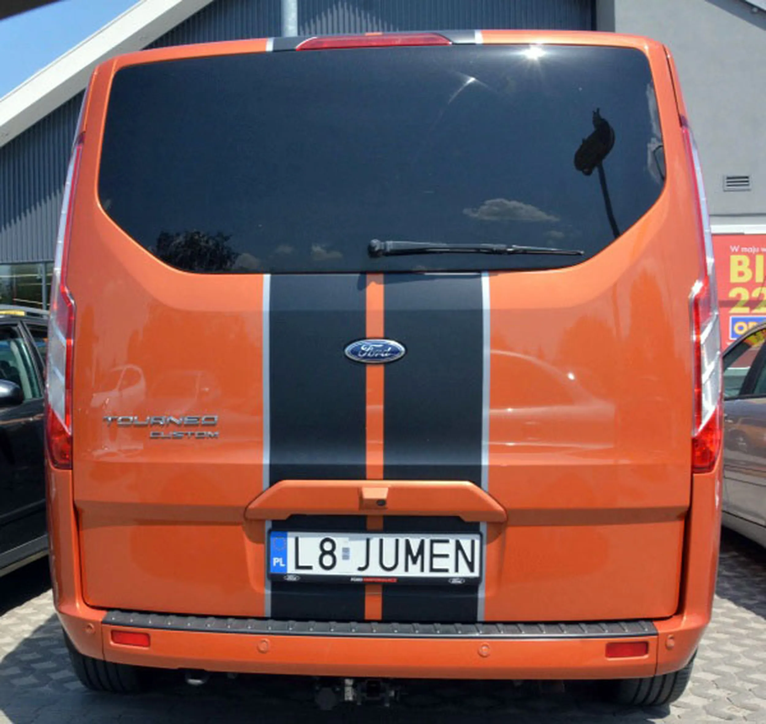 Fajny numer, blacha L8 JUMEN