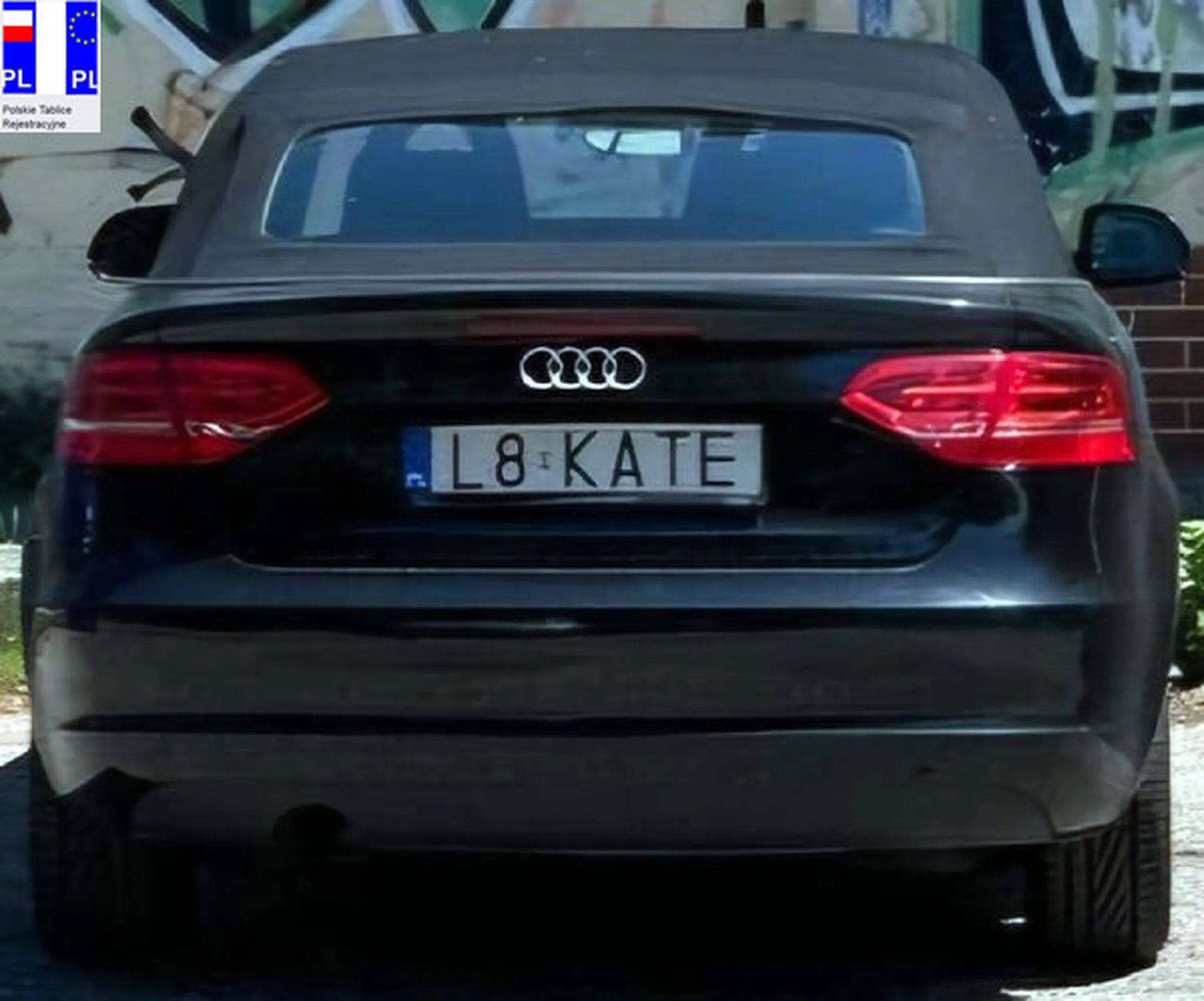 Fajny numer, blacha L8 KATE