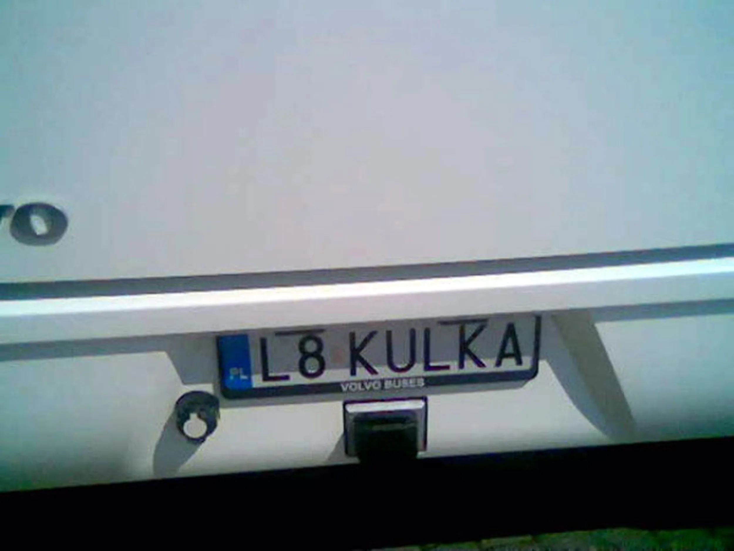 Fajny numer, blacha L8 KULKA