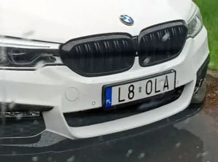 Fajny numer, blacha L8 OLA