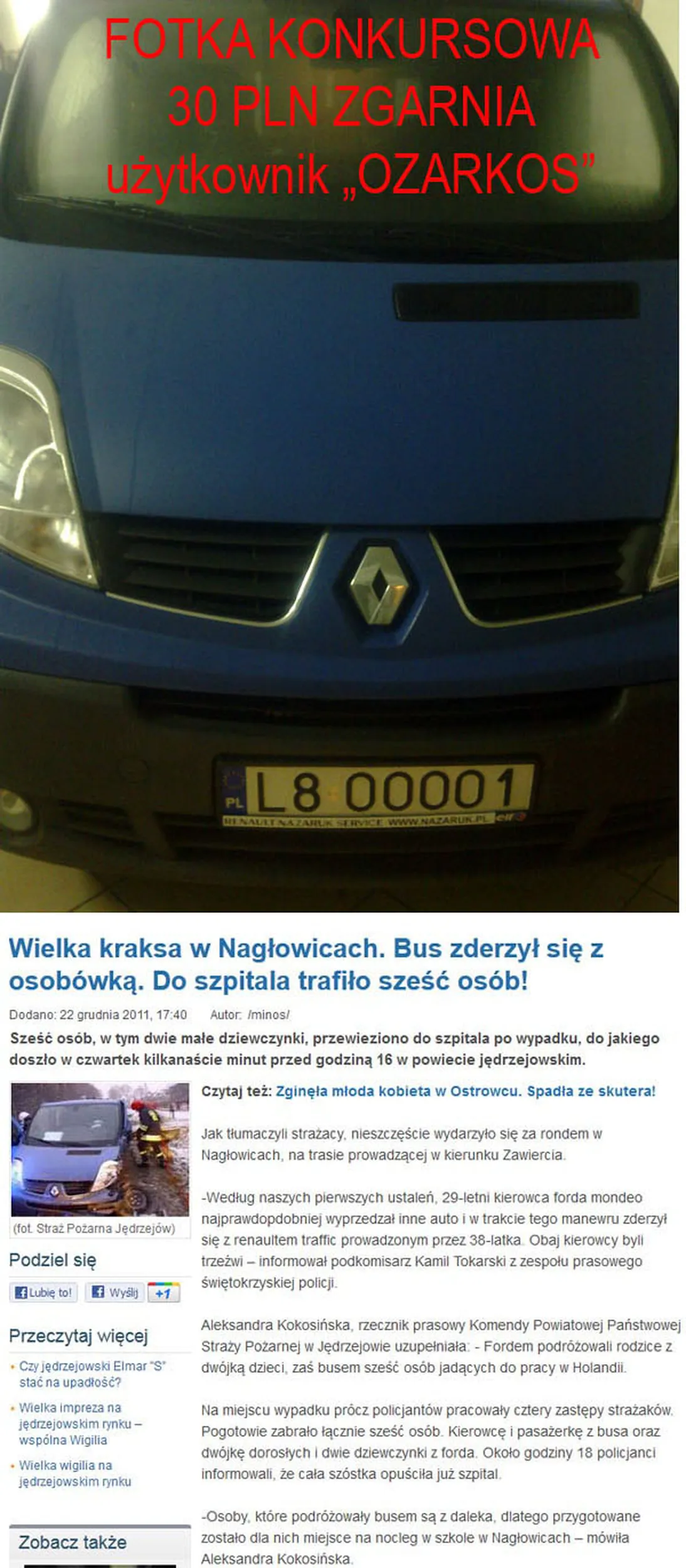 Fajny numer, blacha L8 OOOO1