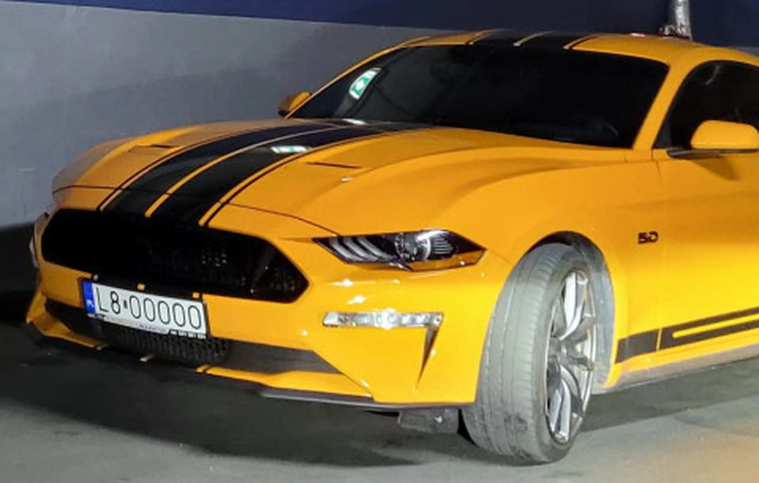 Fajny numer, blacha L8 OOOOO