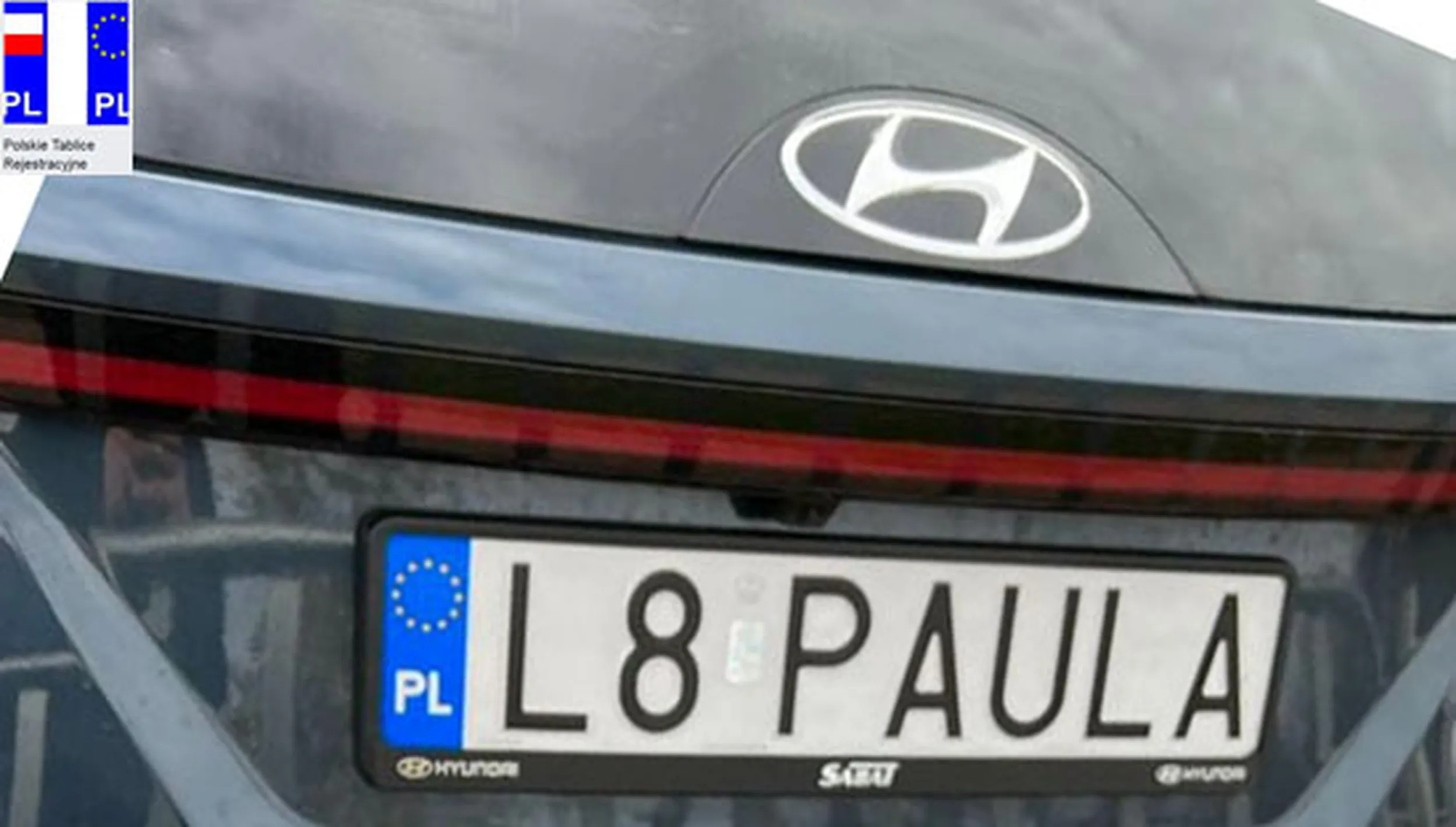 Fajny numer, blacha L8 PAULA