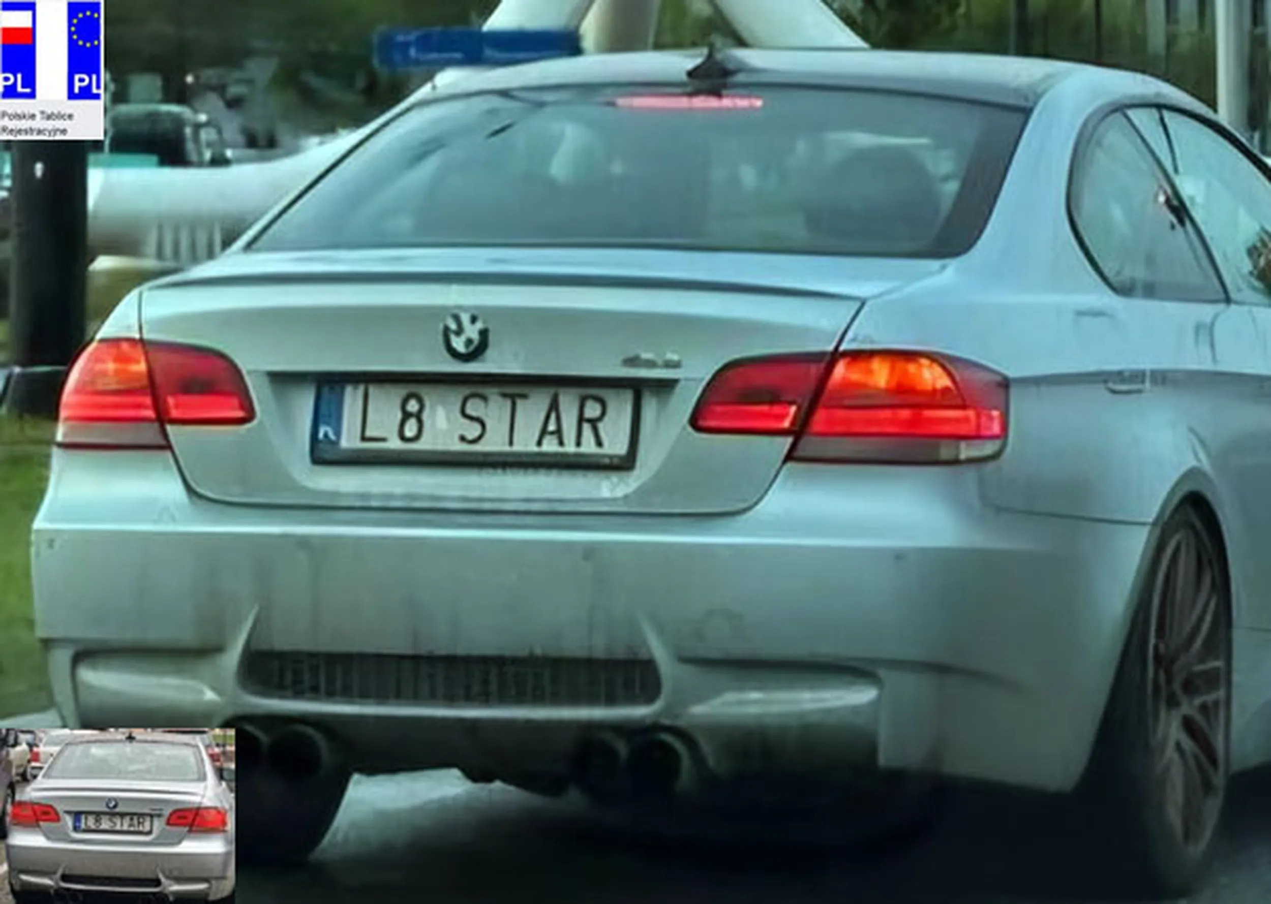 Fajny numer, blacha L8 STAR