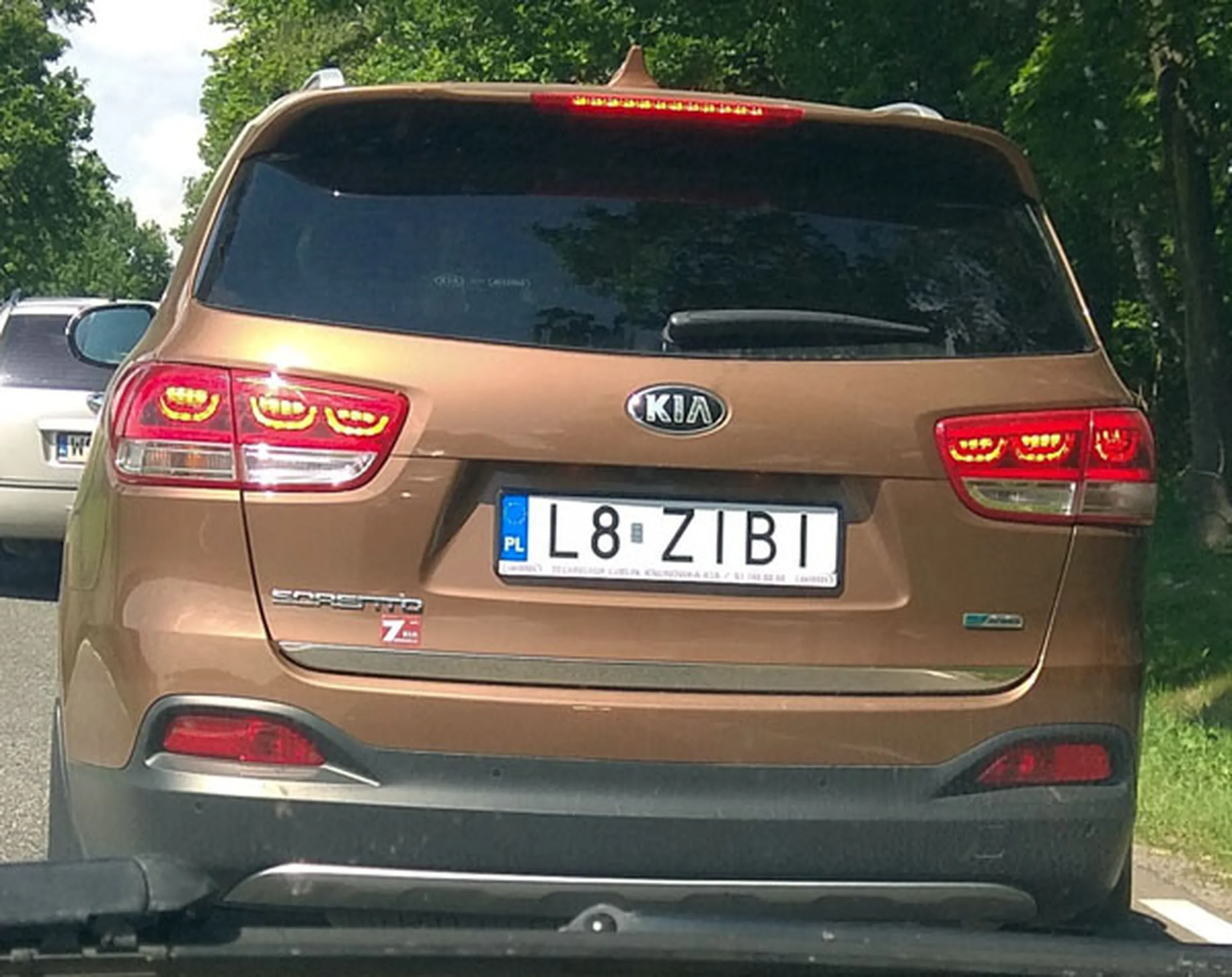 Fajny numer, blacha L8 ZIBI