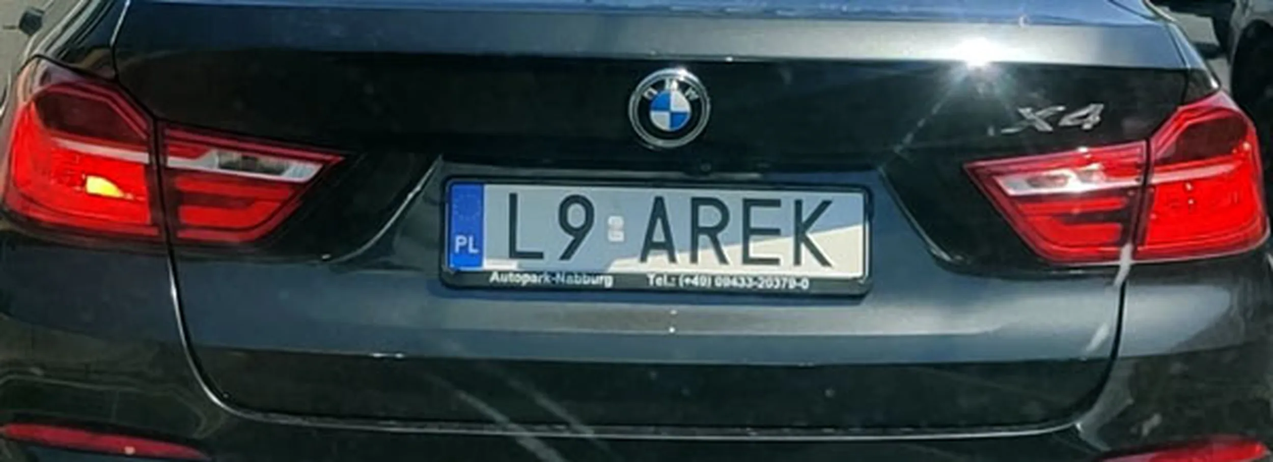 Fajny numer, blacha L9 AREK