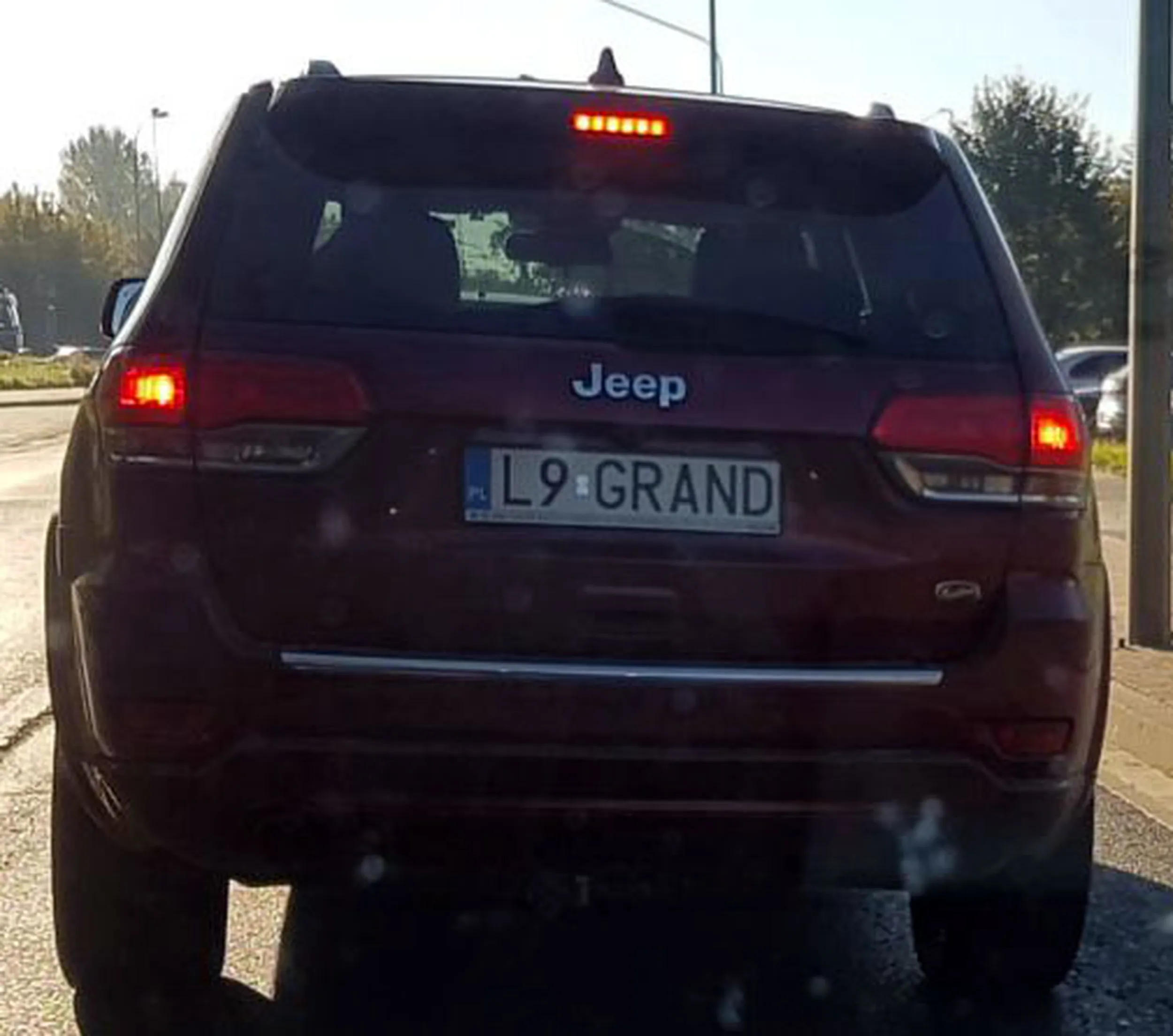 Fajny numer, blacha L9 GRAND