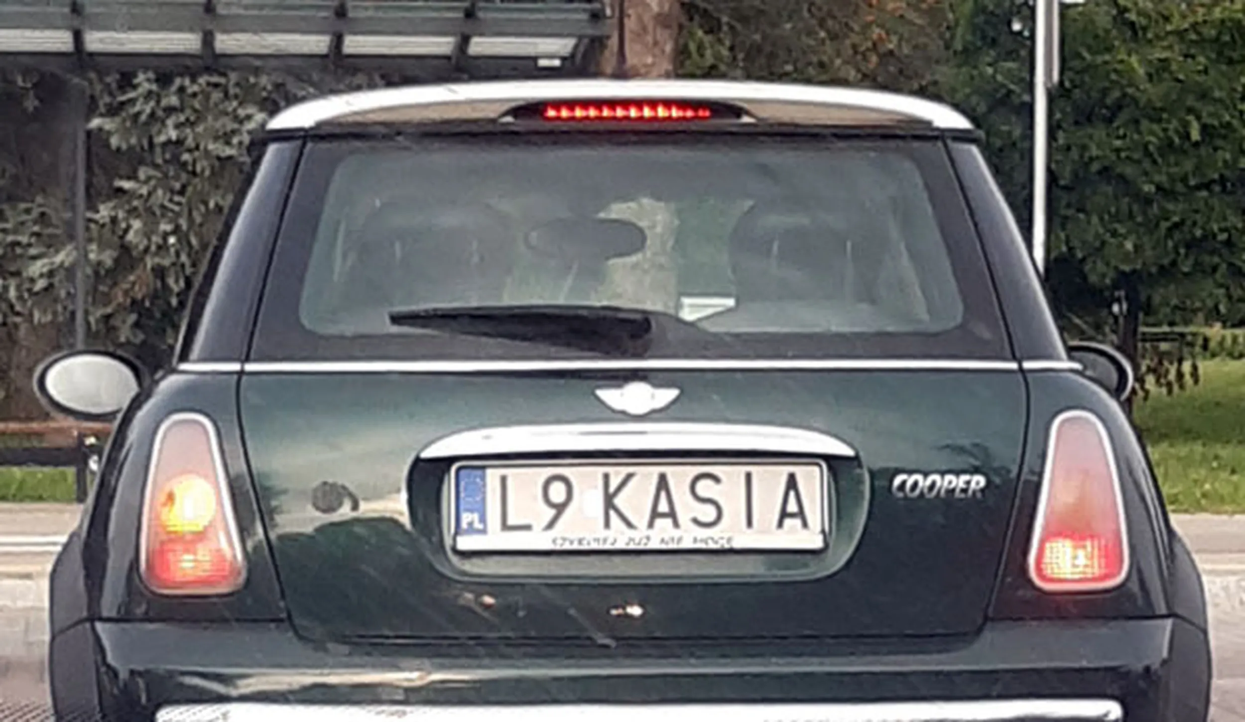 Fajny numer, blacha L9 KASIA