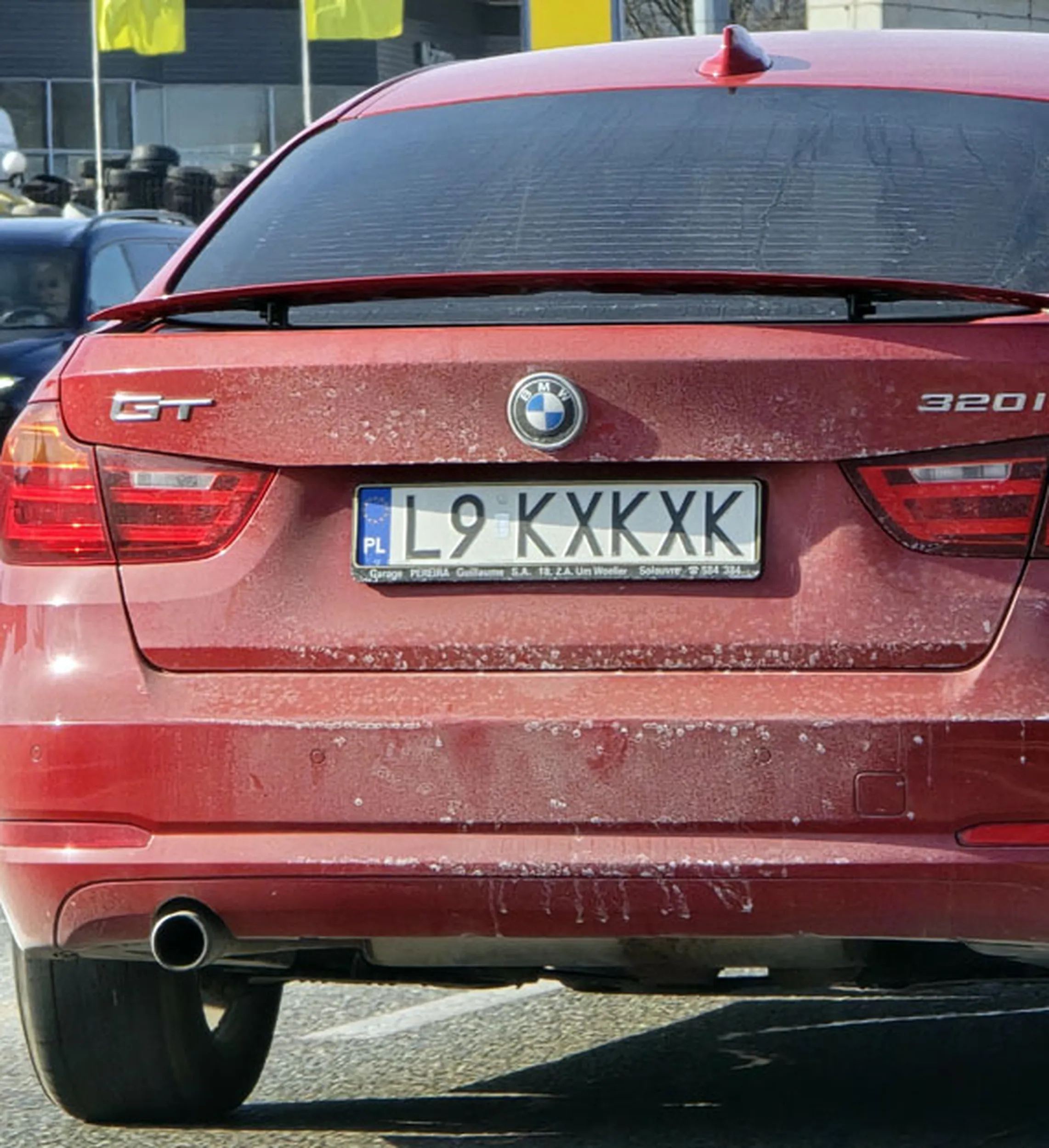 Fajny numer, blacha L9 KXKXK