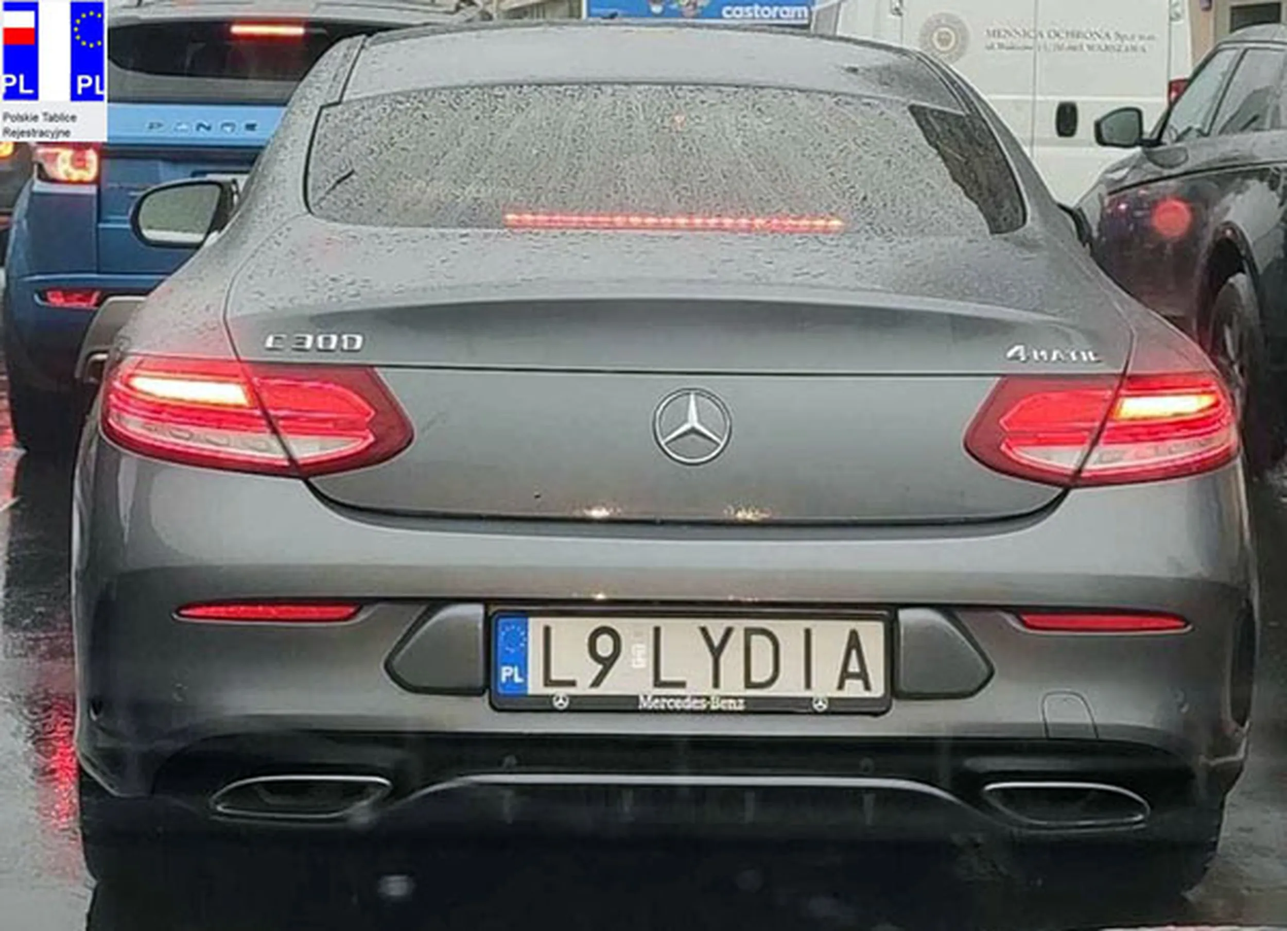 Fajny numer, blacha L9 LYDIA