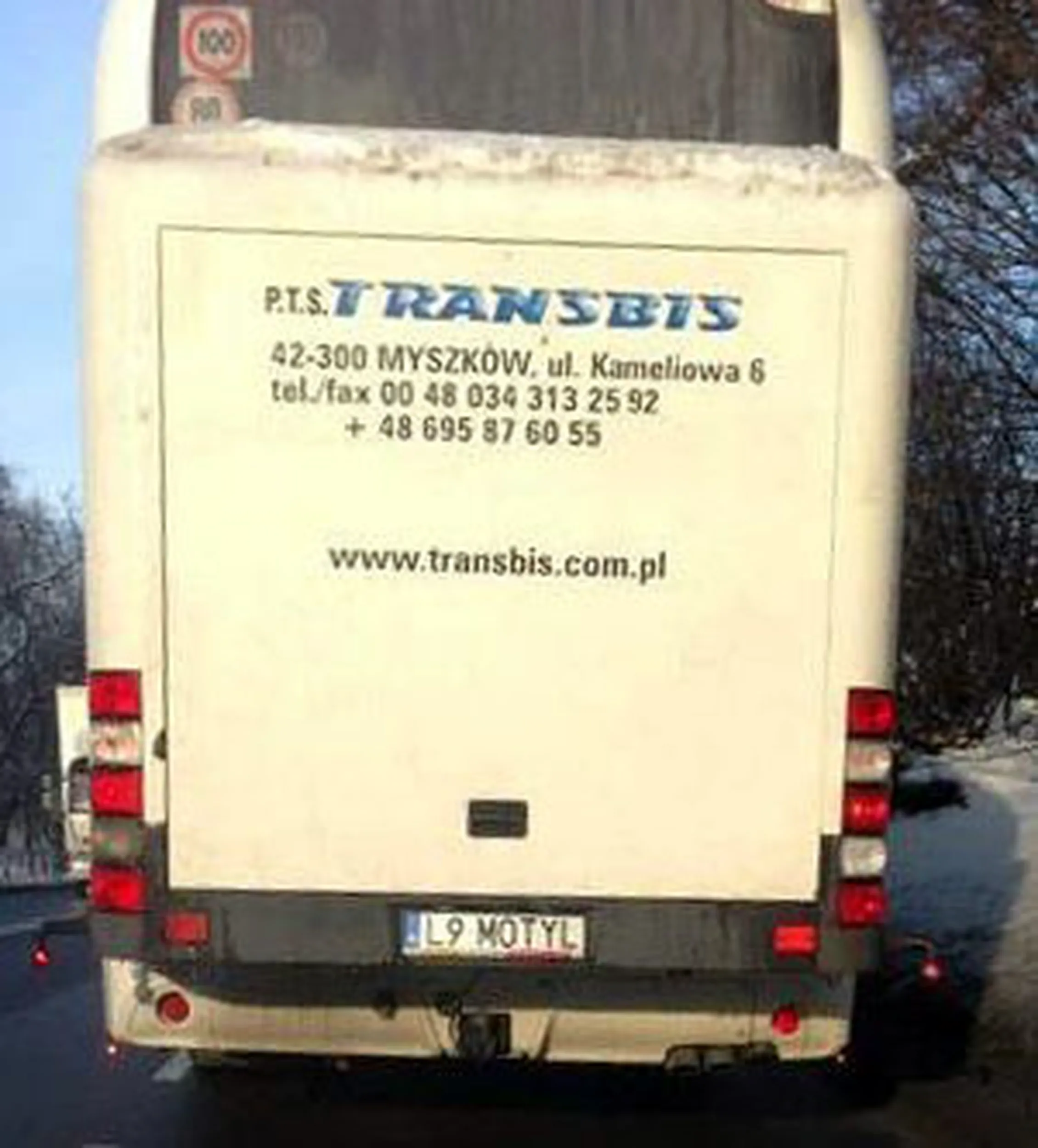 Fajny numer, blacha L9 MOTYL