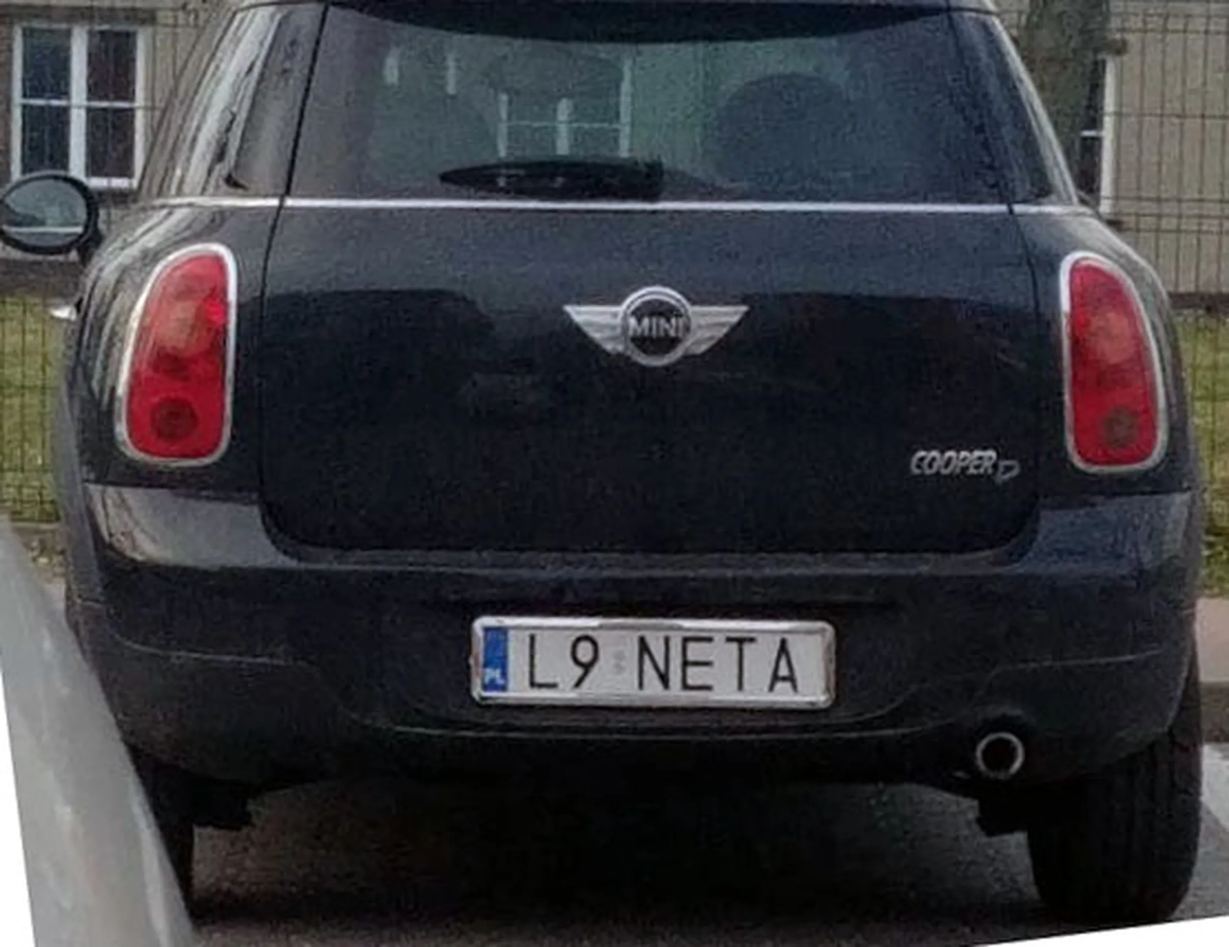 Fajny numer, blacha L9 NETA