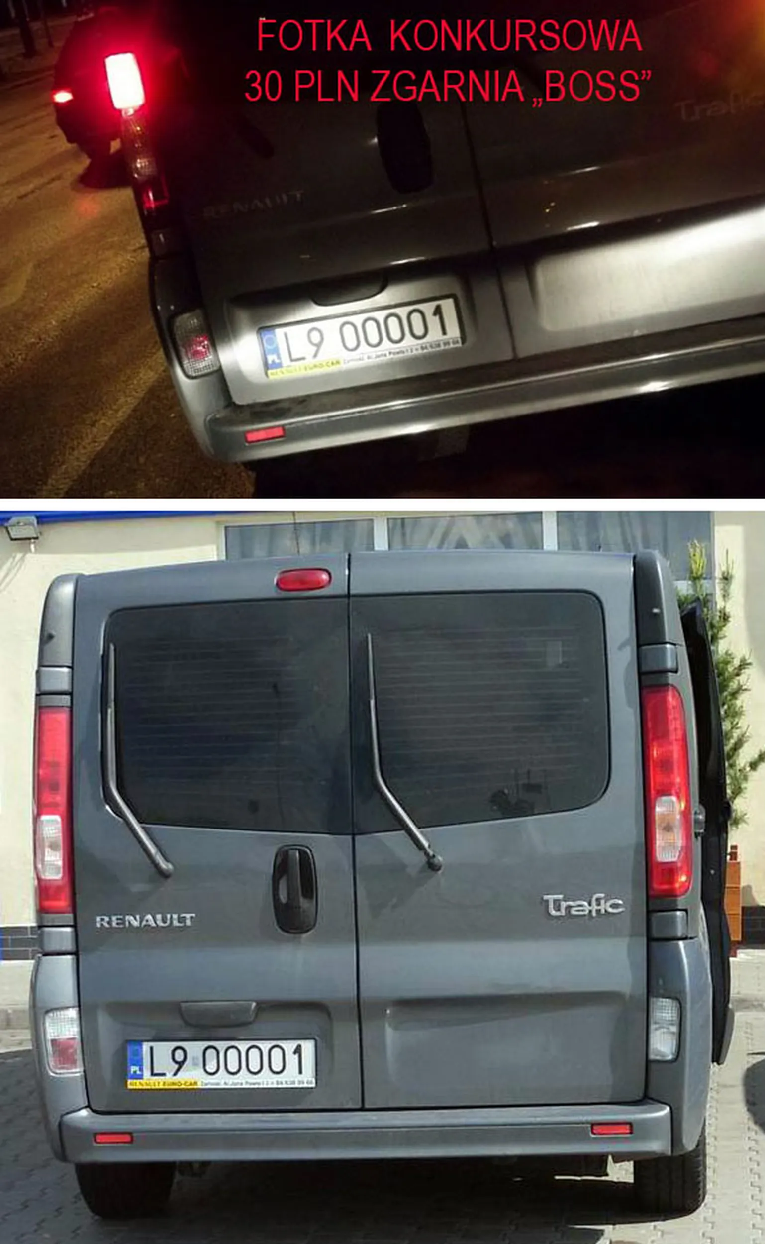 Fajny numer, blacha L9 OOOO1