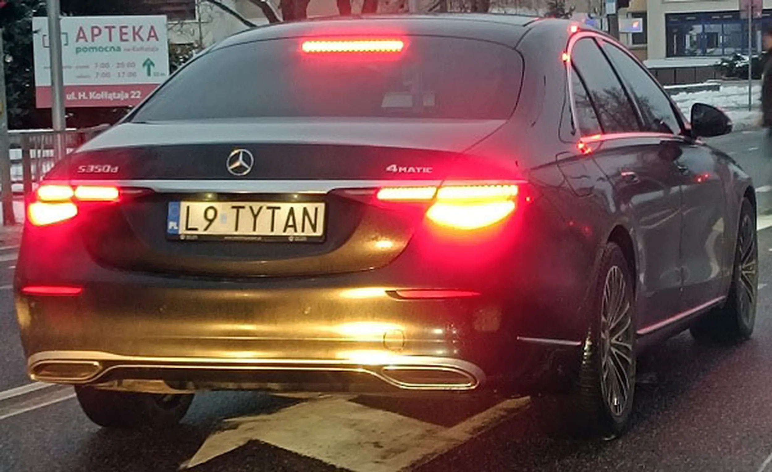 Fajny numer, blacha L9 TYTAN