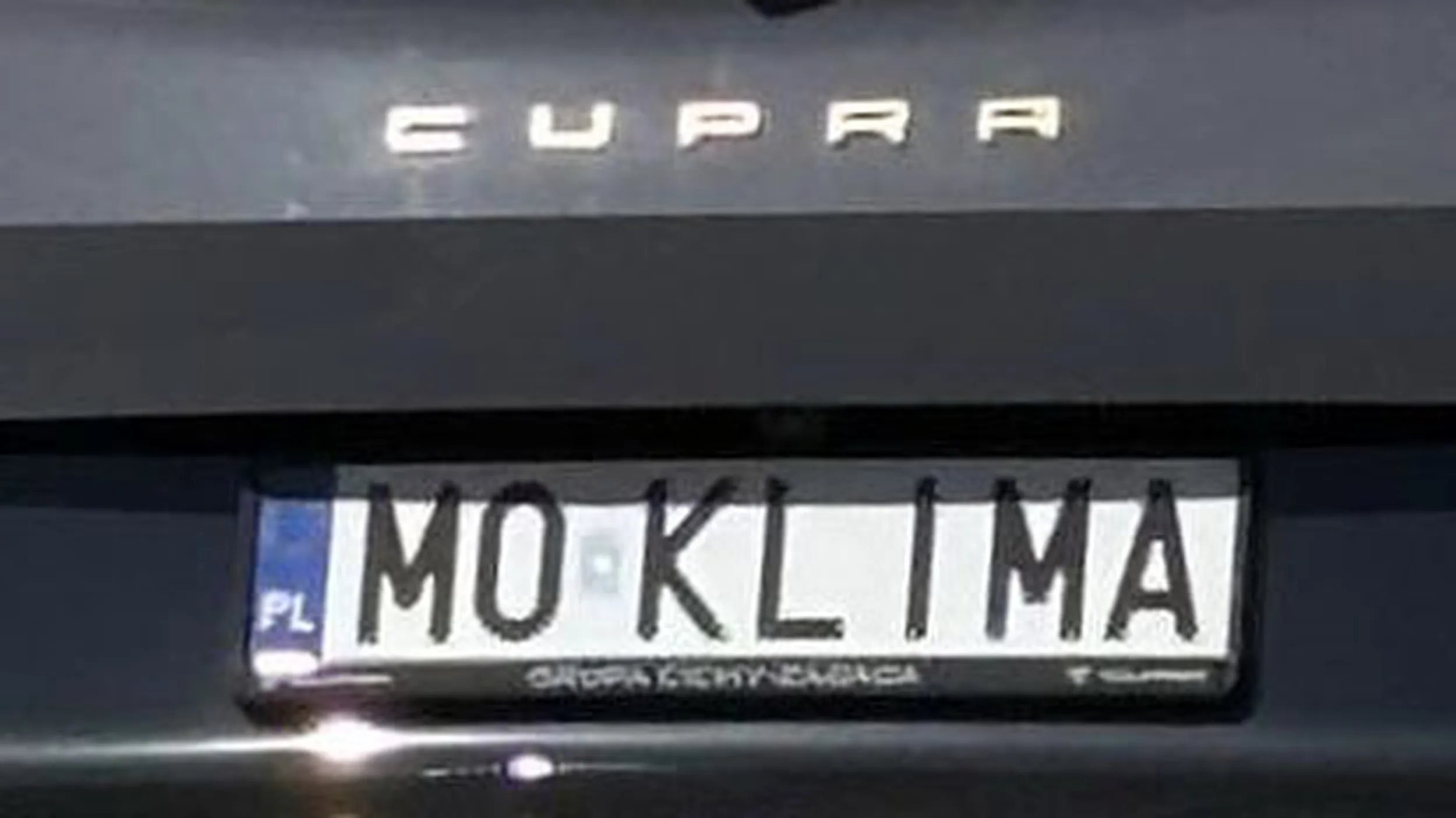 Fajny numer, blacha M0 KLIMA