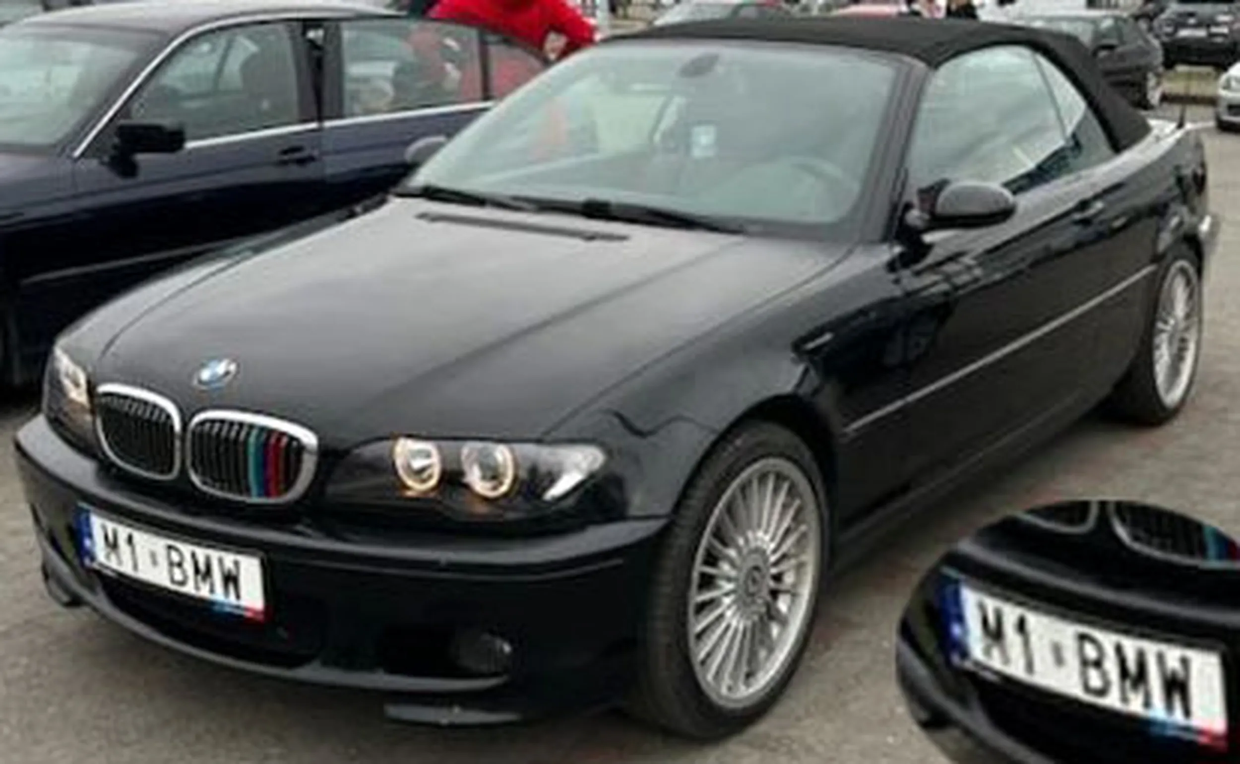 Fajny numer, blacha M1 BMW