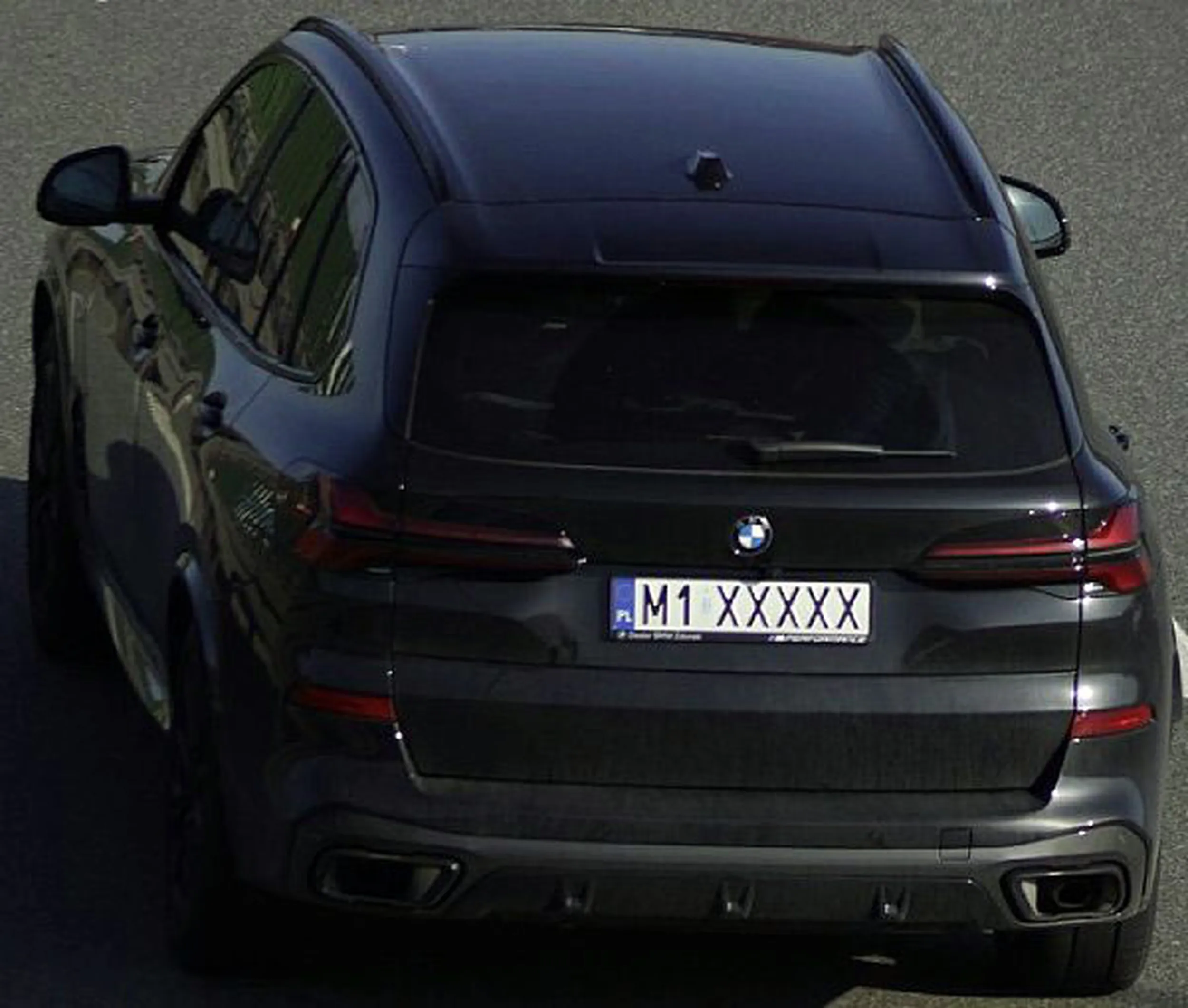 Fajny numer, blacha M1 XXXXX