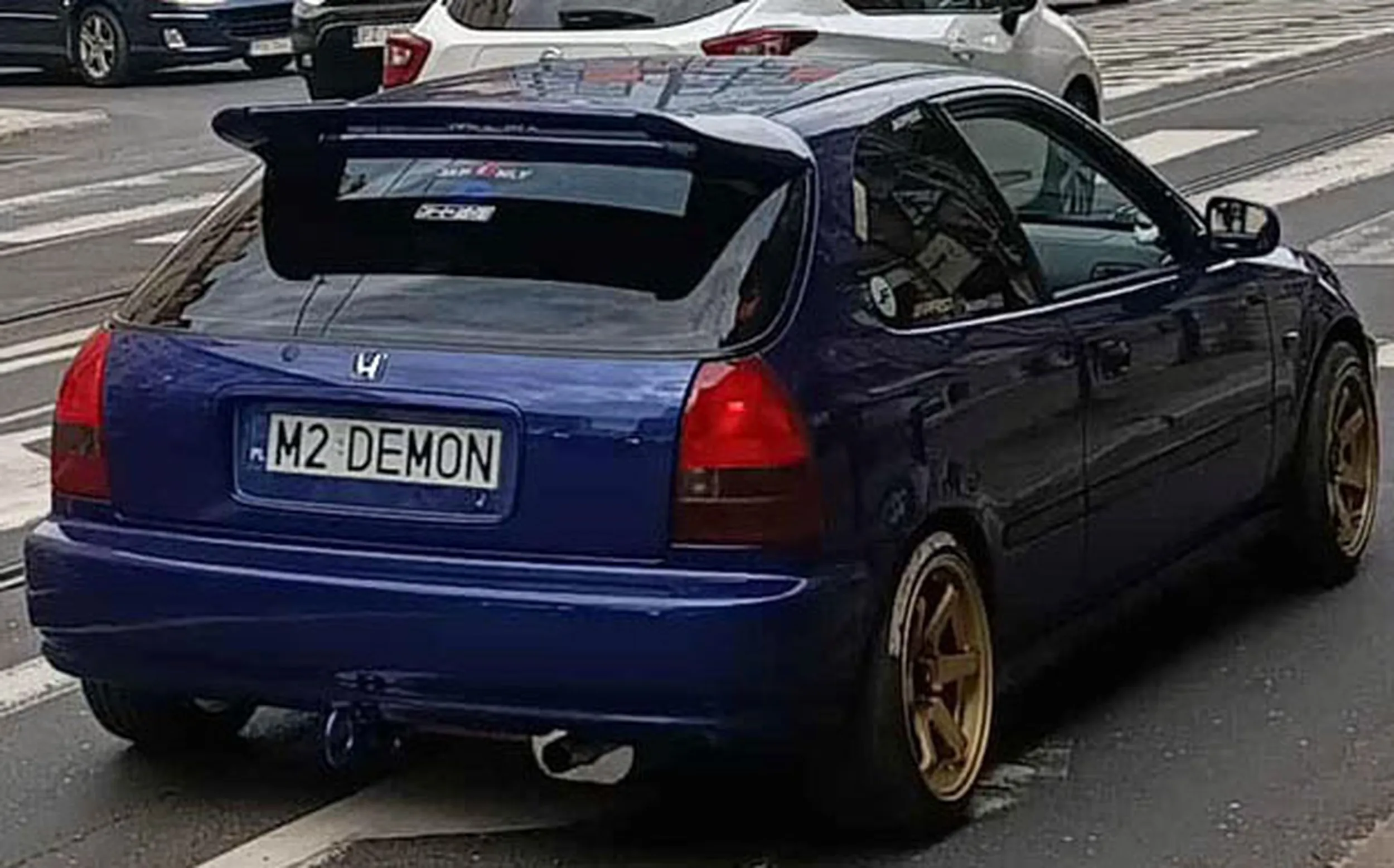 Fajny numer, blacha M2 DEMON