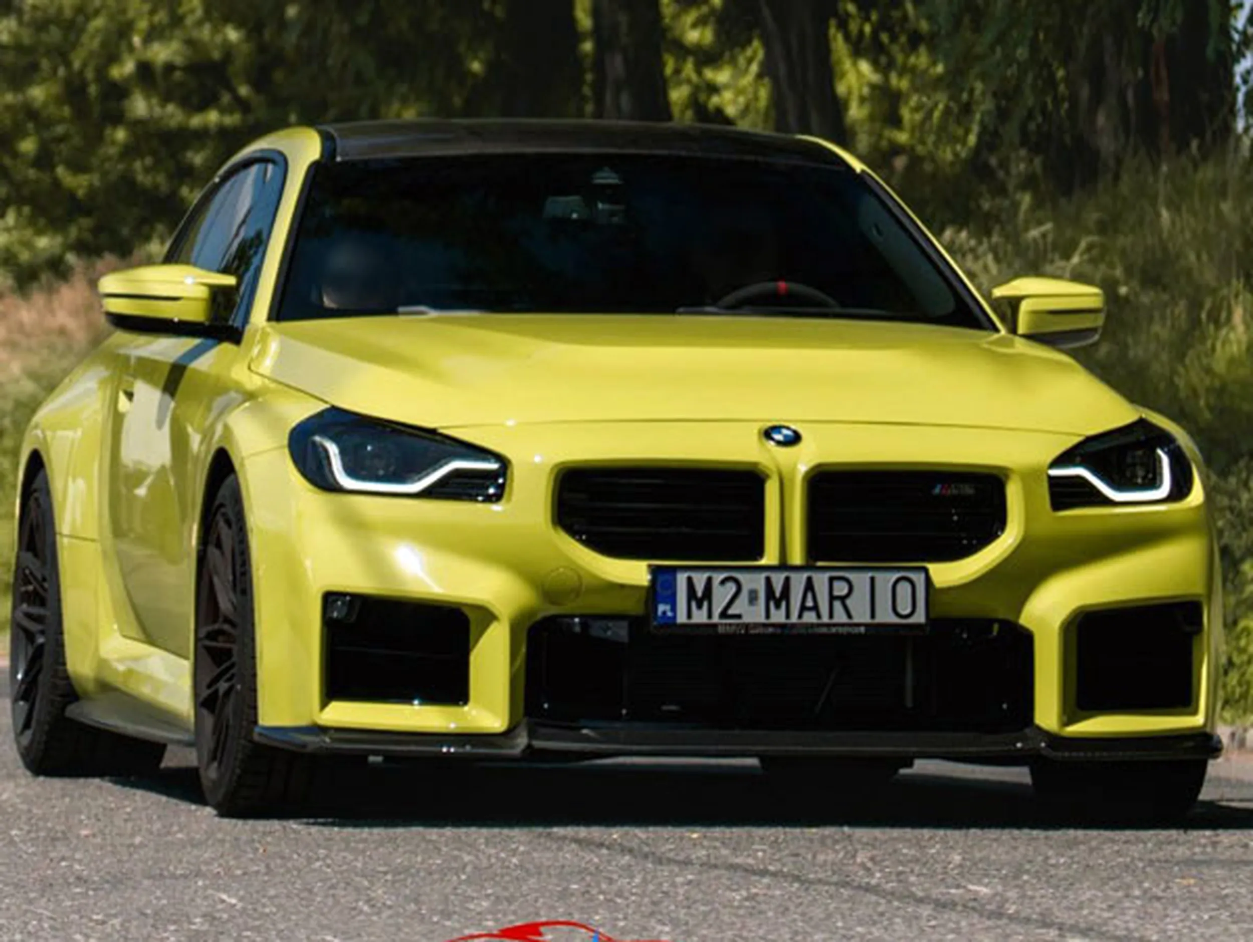 Fajny numer, blacha M2 MARIO