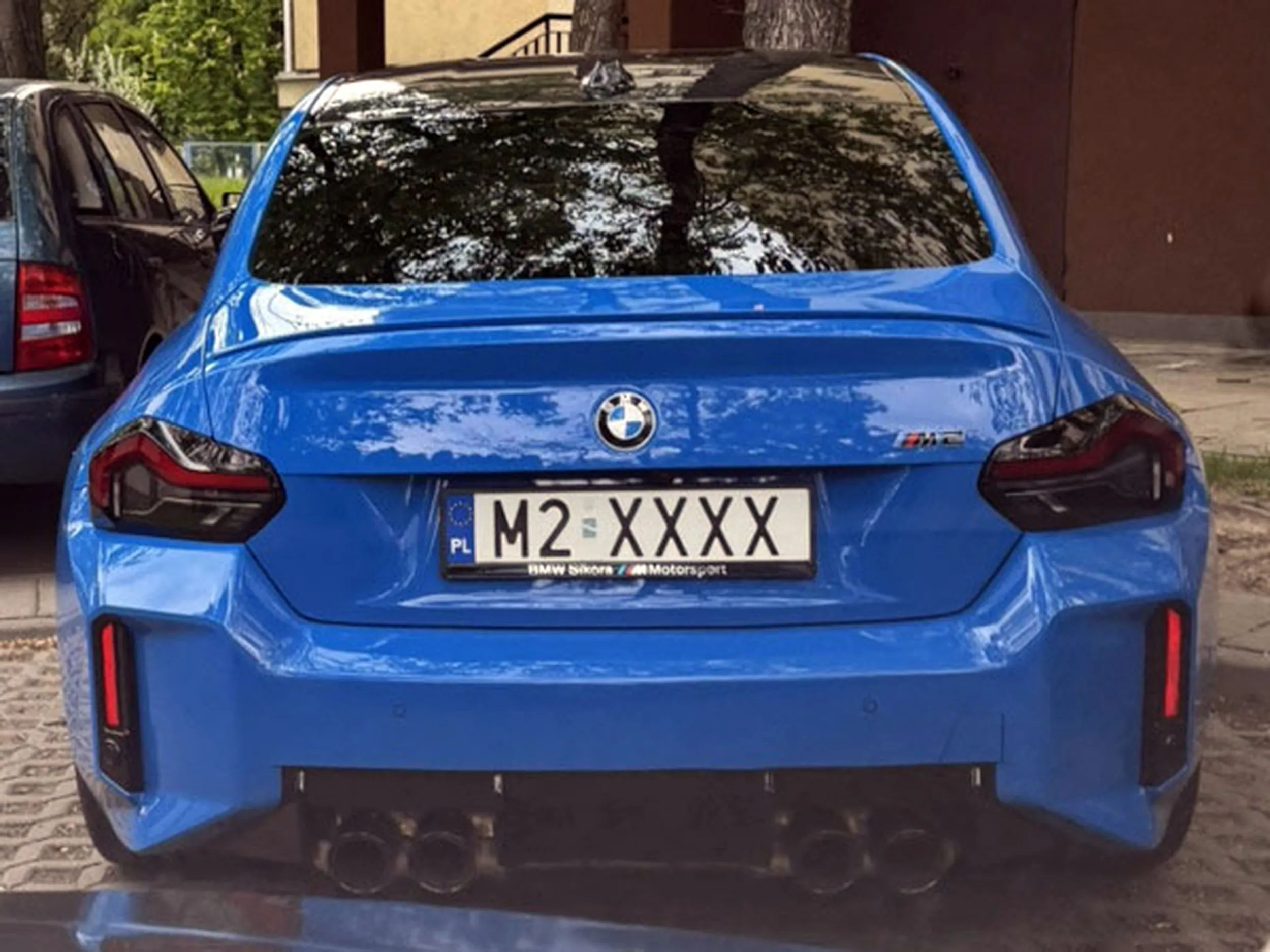 Fajny numer, blacha M2 XXXX