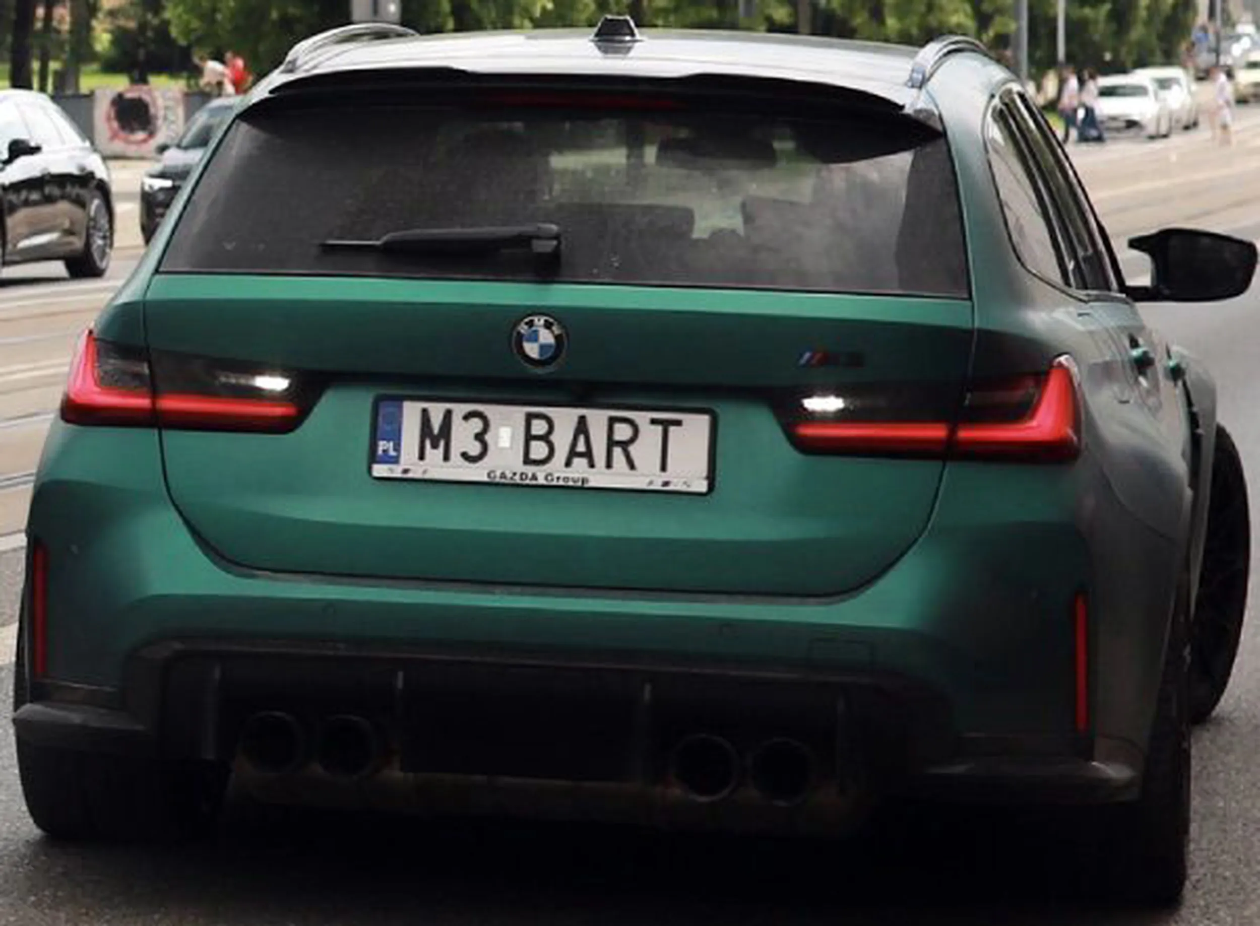 Fajny numer, blacha M3 BART