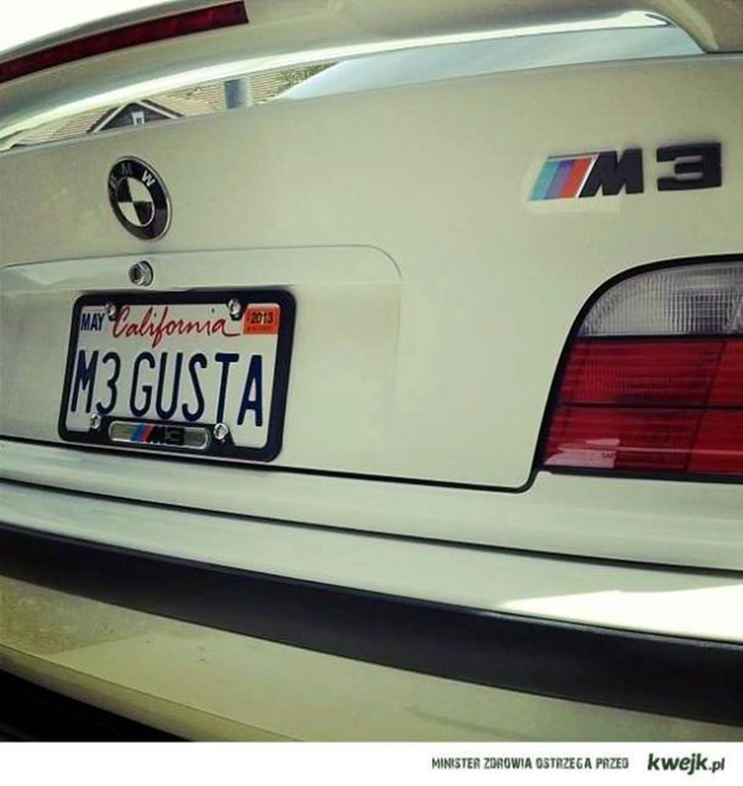Fajny numer, blacha M3 GUSTA