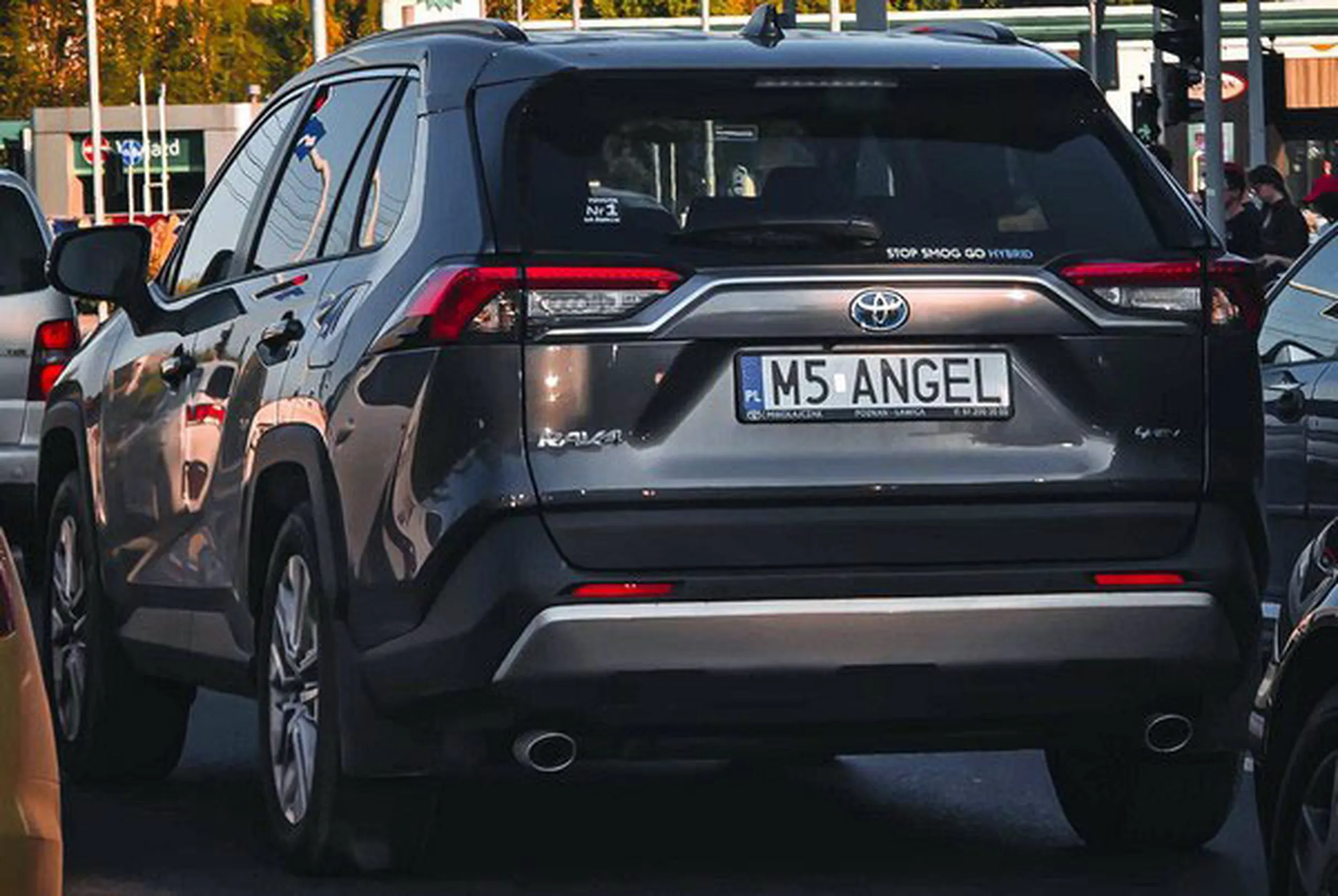 Fajny numer, blacha M5 ANGEL