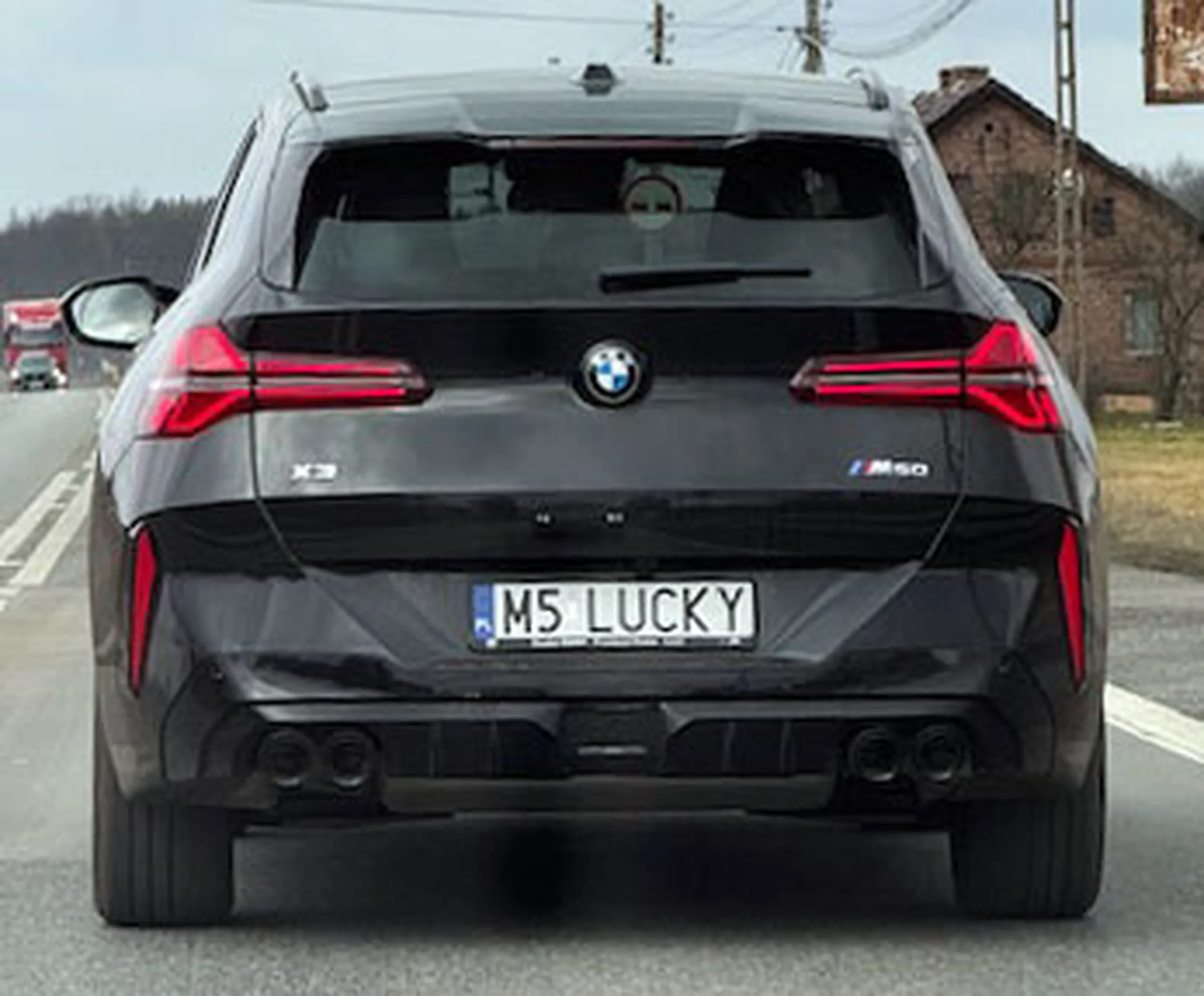 Fajny numer, blacha M5 LUCKY