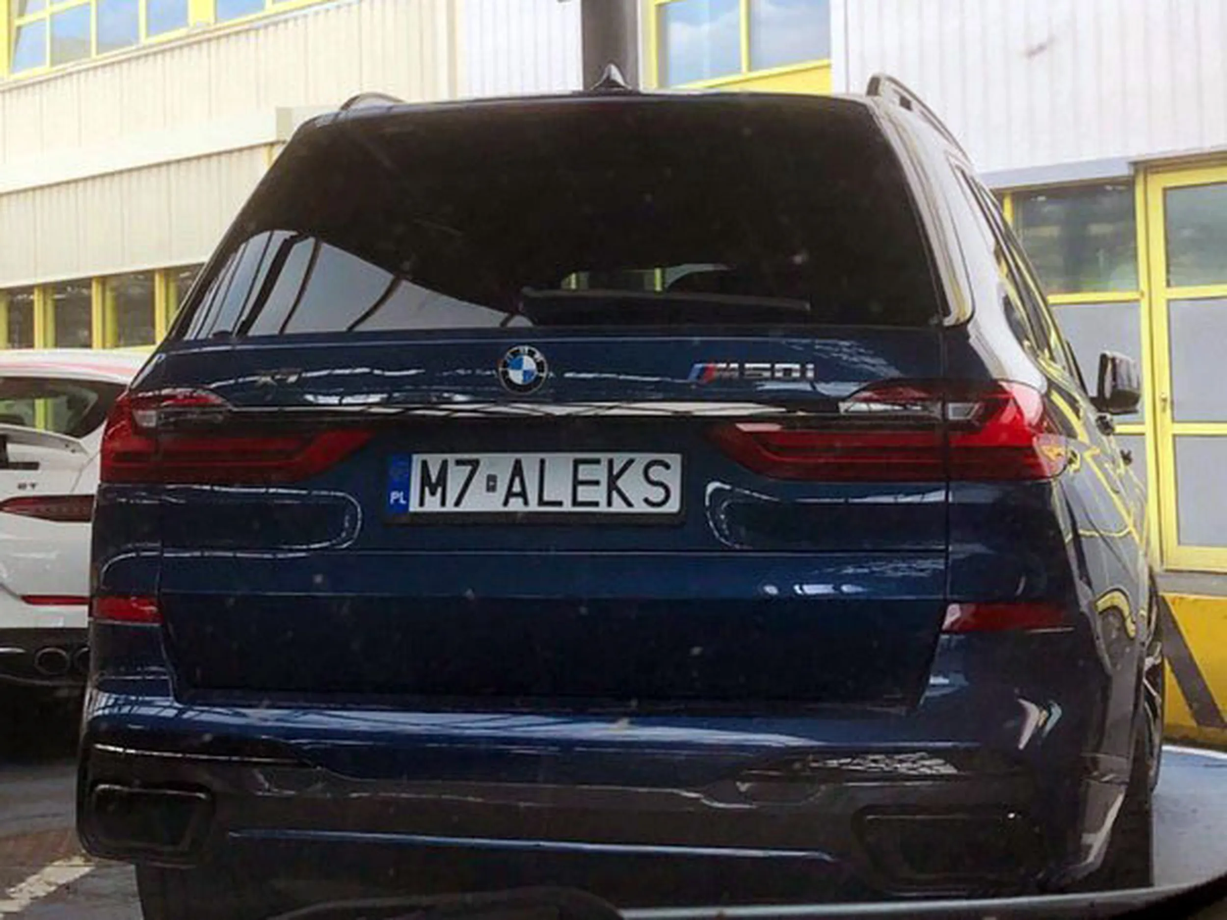 Fajny numer, blacha M7 ALEKS