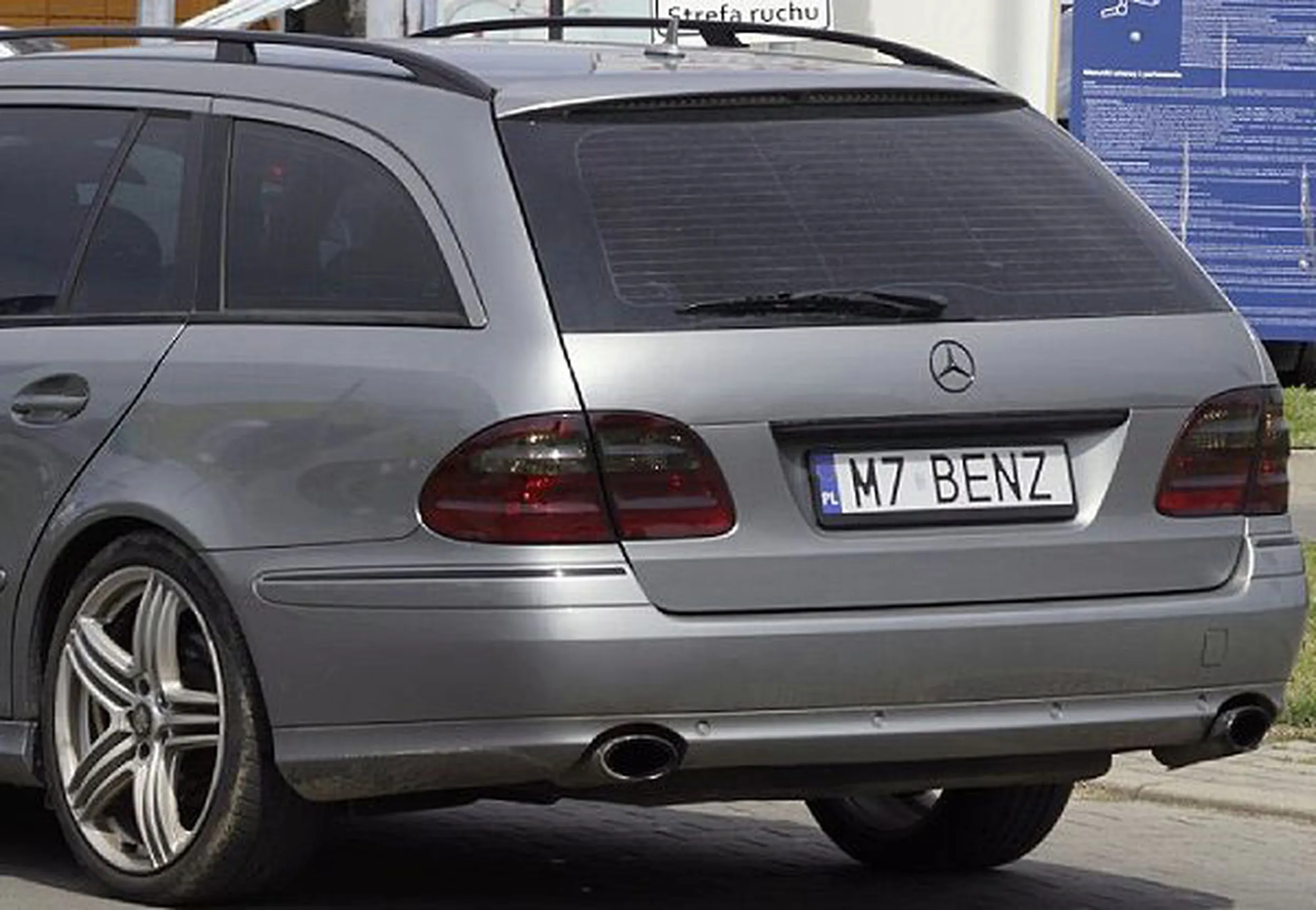 Fajny numer, blacha M7 BENZ