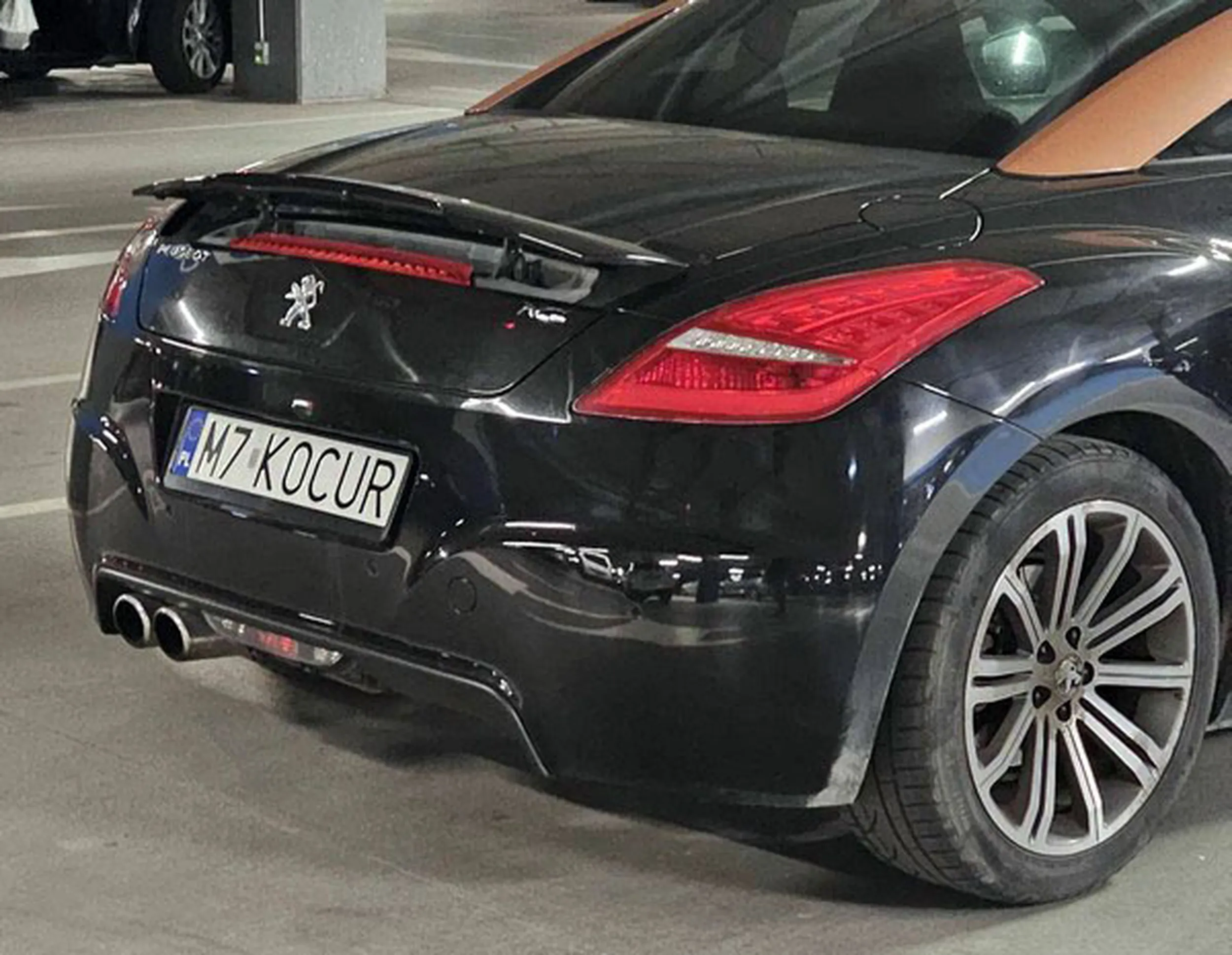 Fajny numer, blacha M7 KOCUR