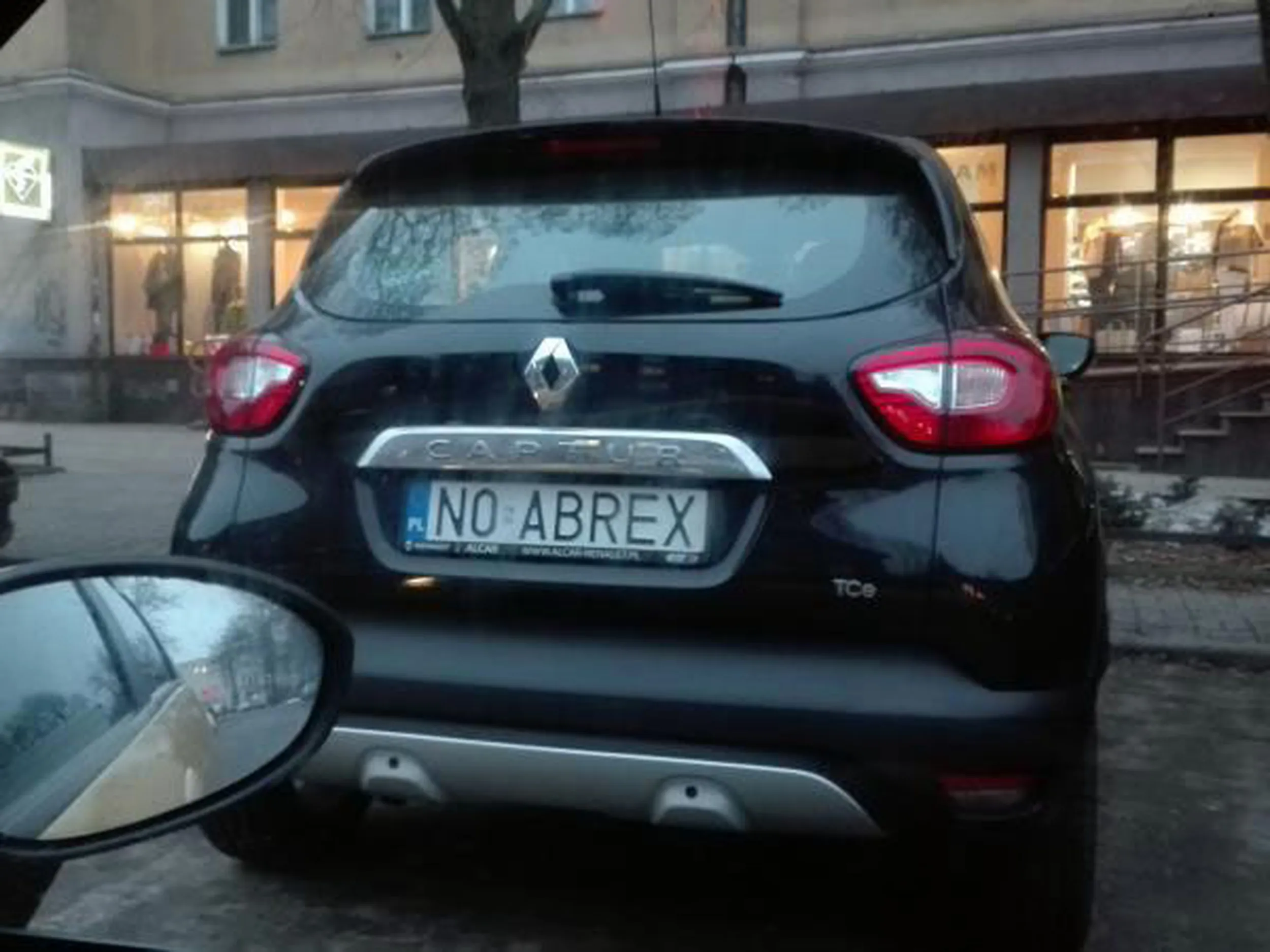 Fajny numer, blacha N0 ABREX