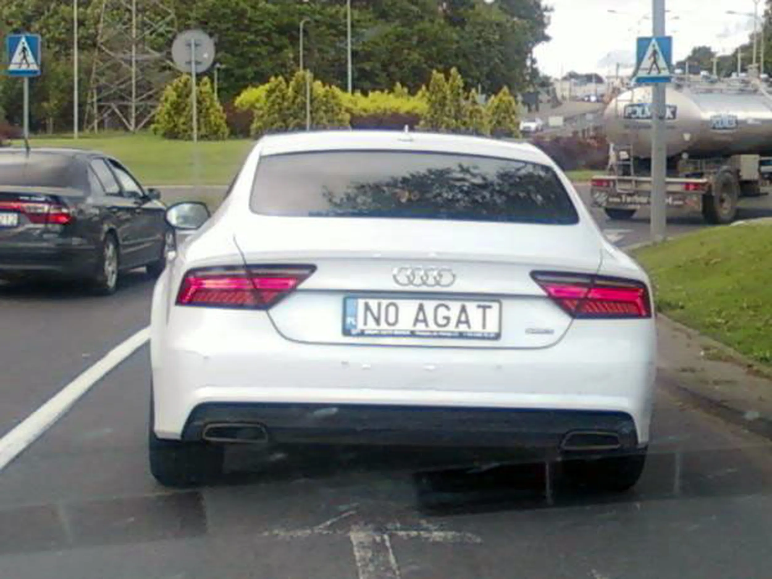 Fajny numer, blacha N0 AGAT