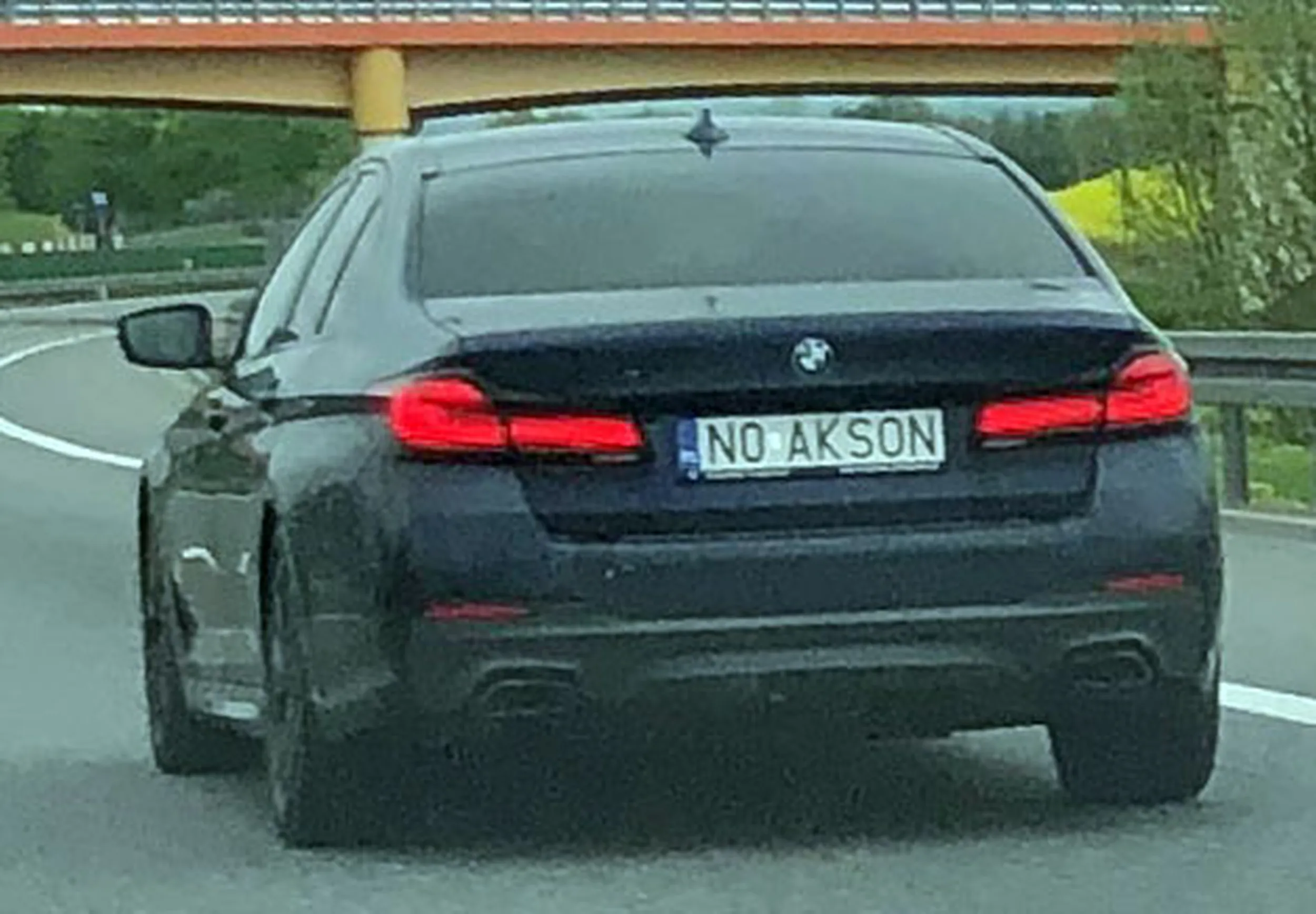 Fajny numer, blacha N0 AKSON