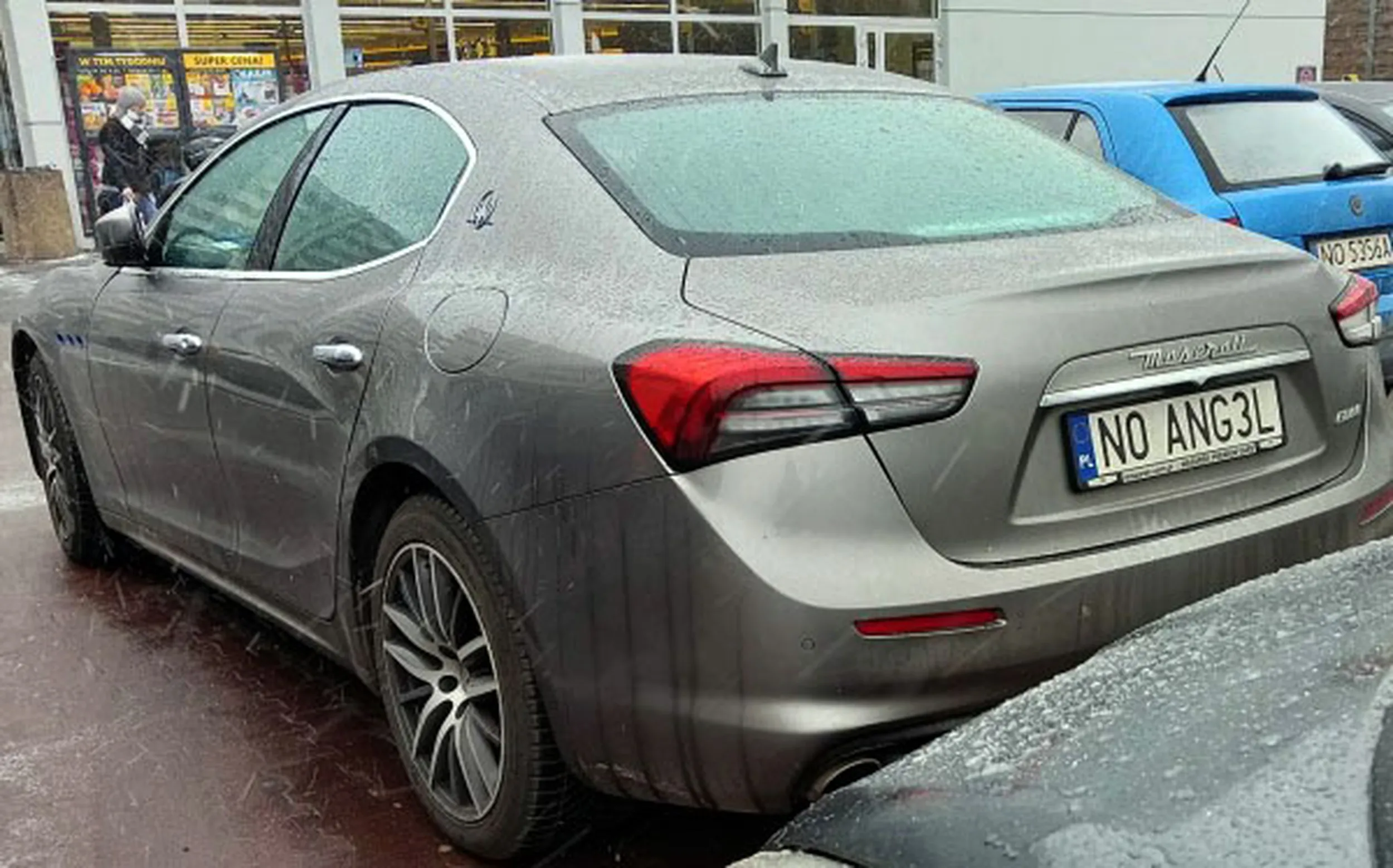 Fajny numer, blacha N0 ANG3L