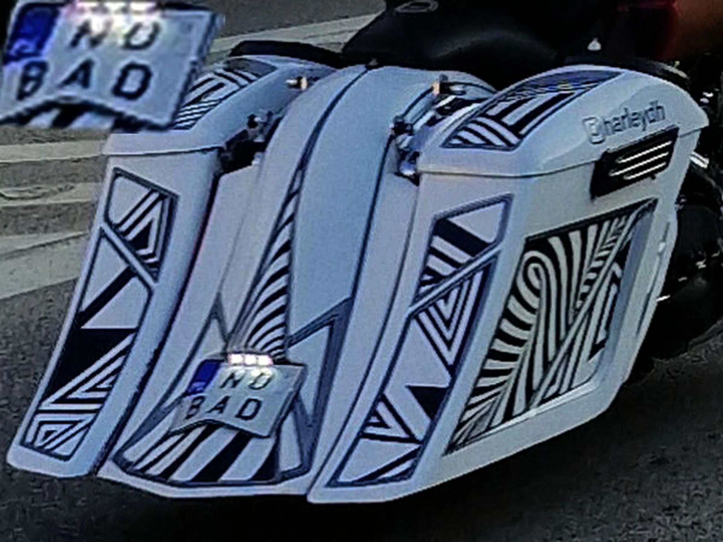 Fajny numer, blacha N0 BAD