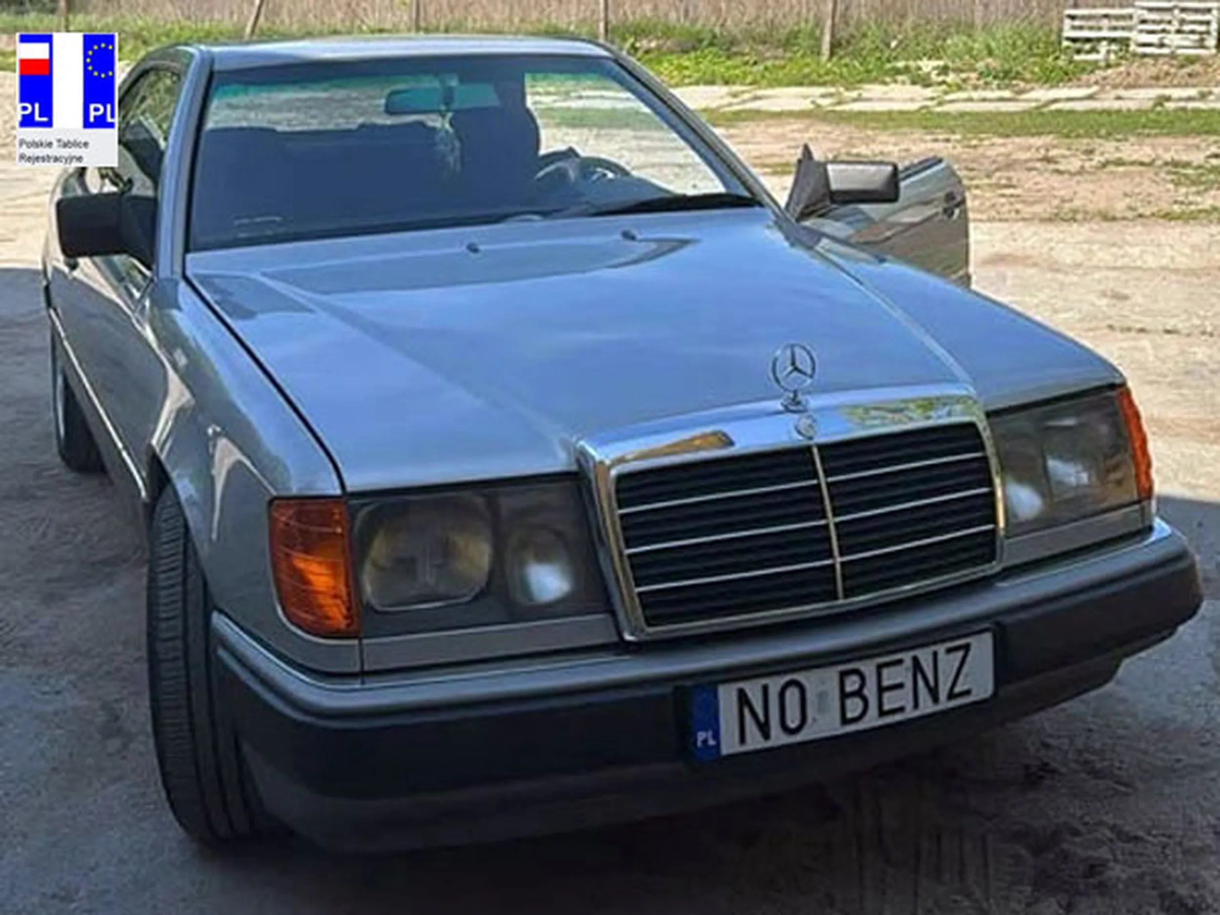 Fajny numer, blacha N0 BENZ