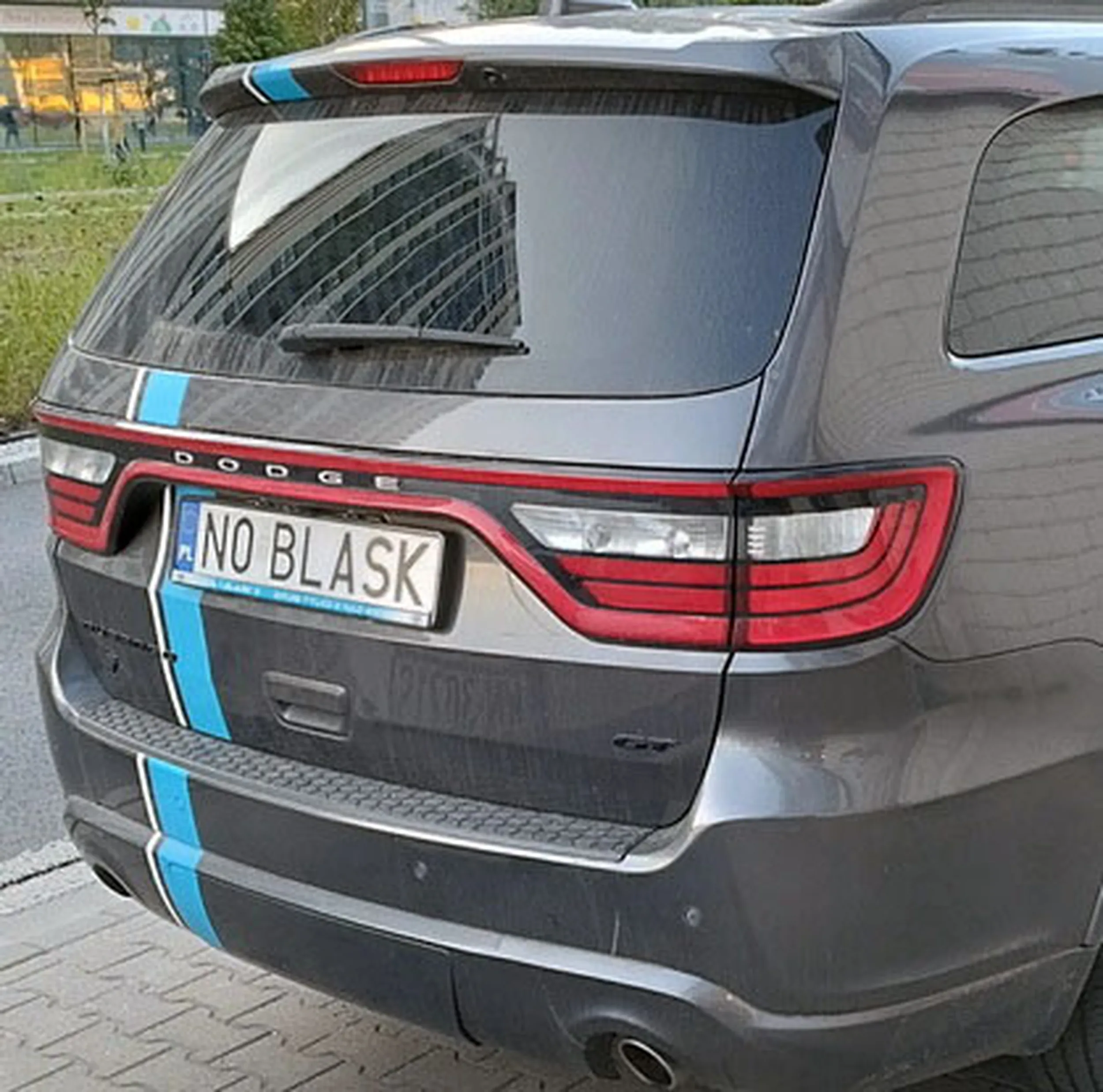 Fajny numer, blacha N0 BLASK