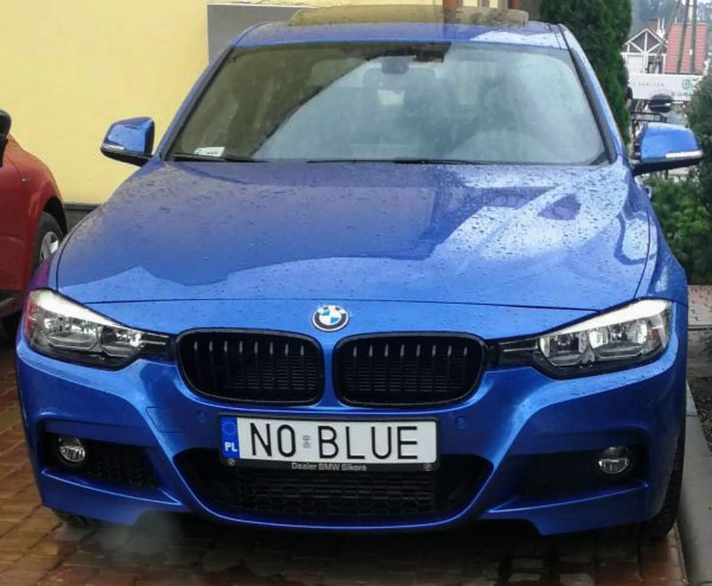 Fajny numer, blacha N0 BLUE