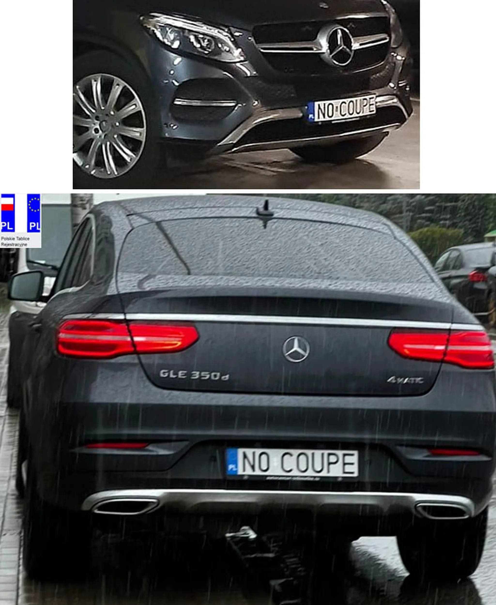 Fajny numer, blacha N0 COUPE