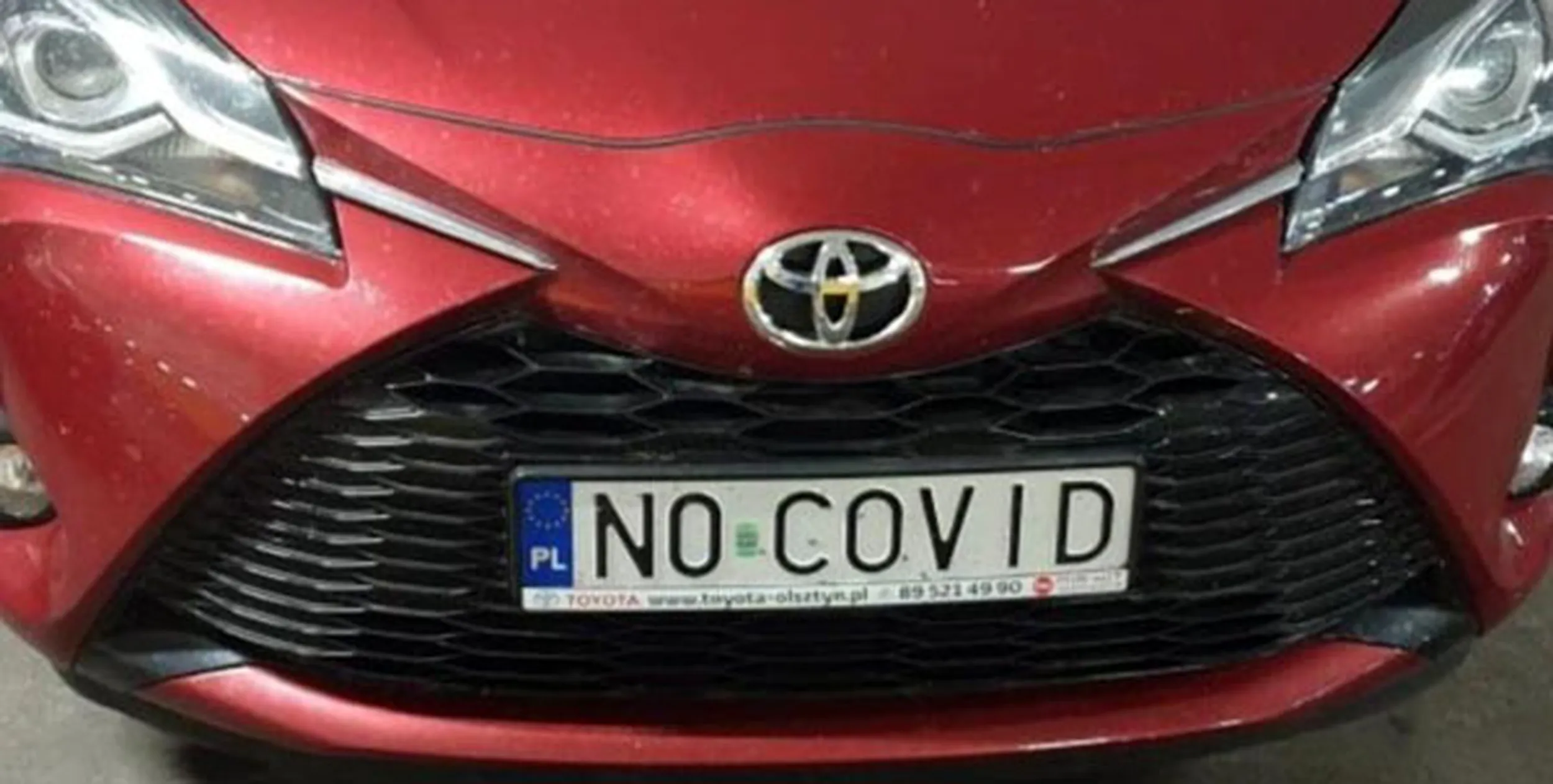 Fajny numer, blacha N0 COVID