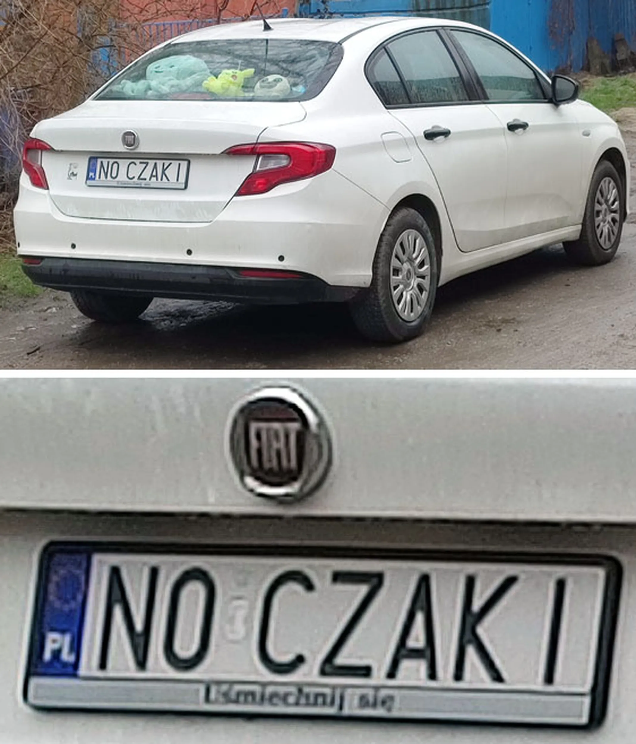 Fajny numer, blacha N0 CZAKI