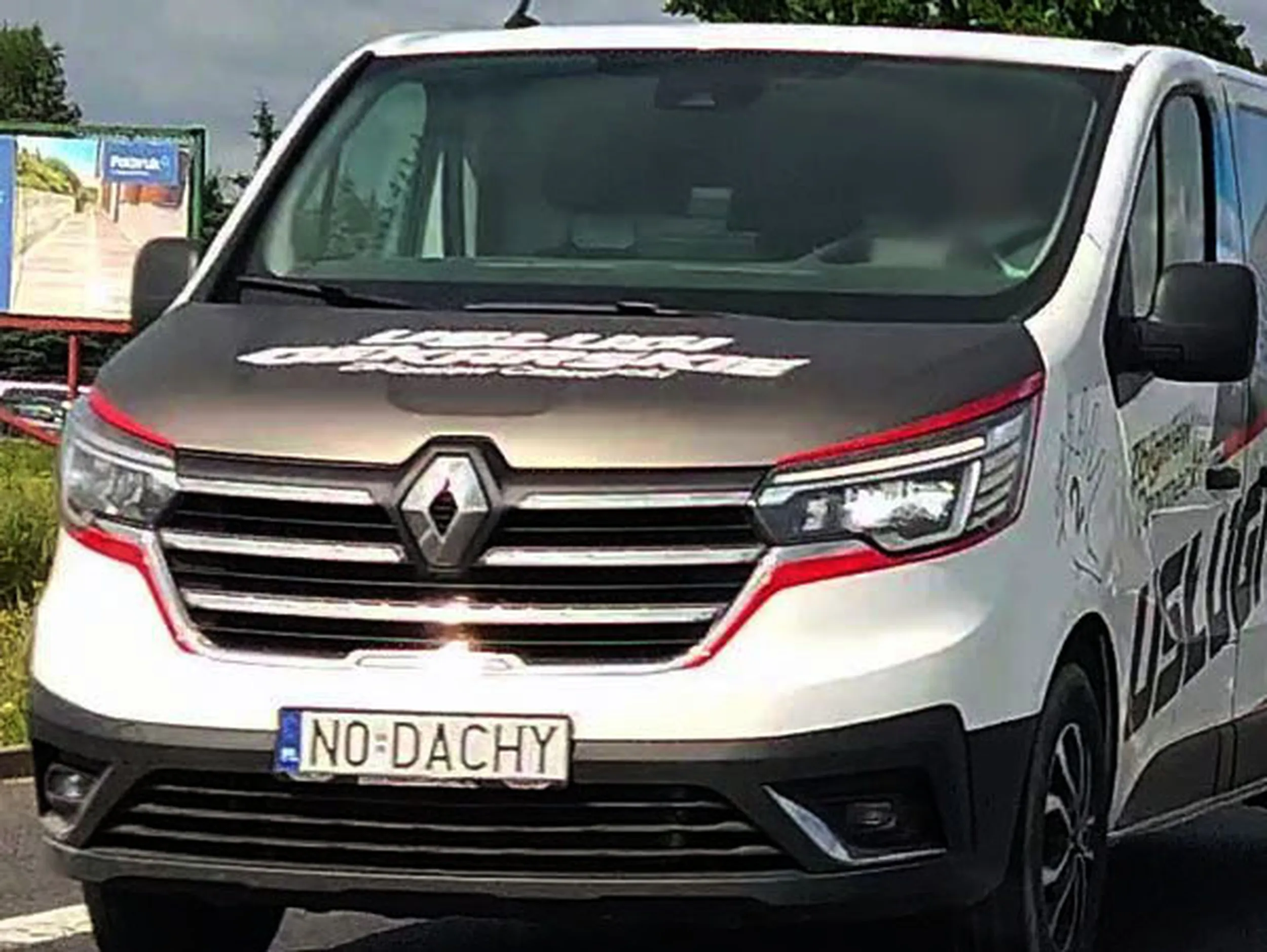 Fajny numer, blacha N0 DACHY