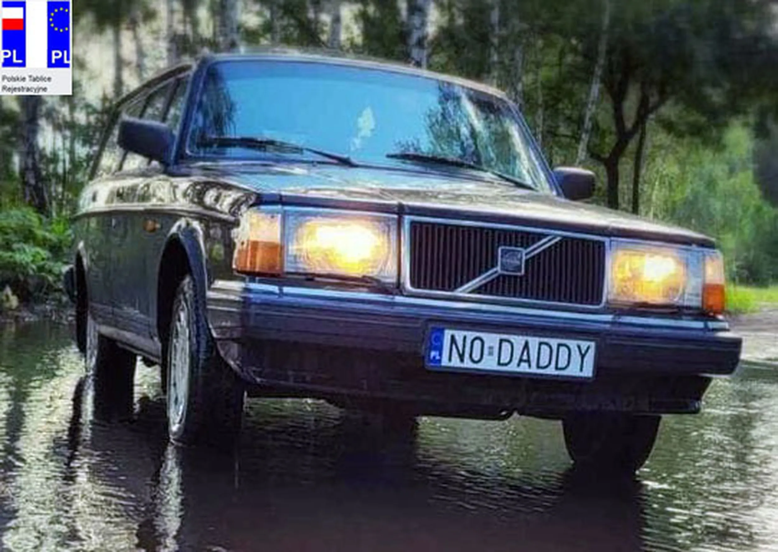 Fajny numer, blacha N0 DADDY