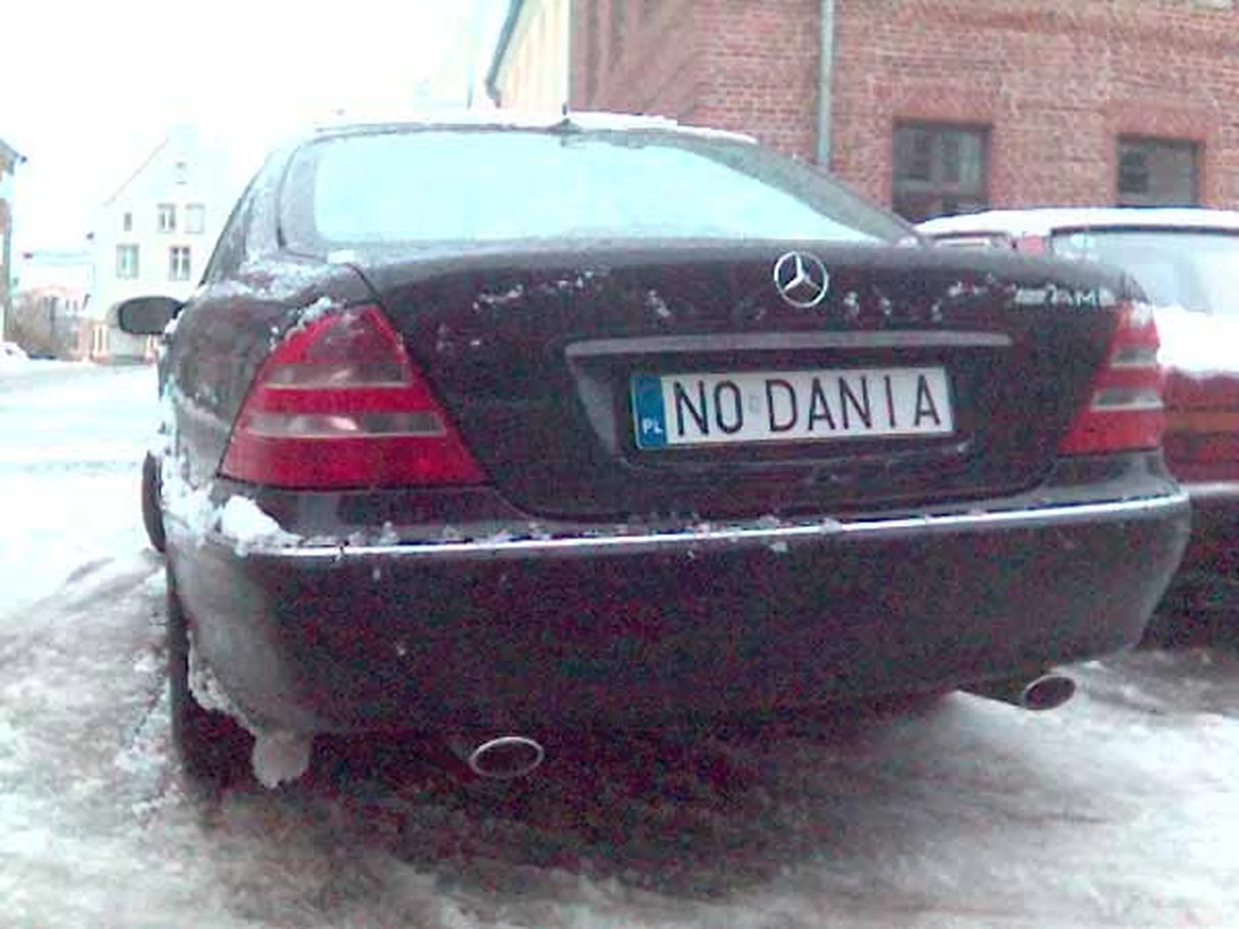 Fajny numer, blacha N0 DANIA