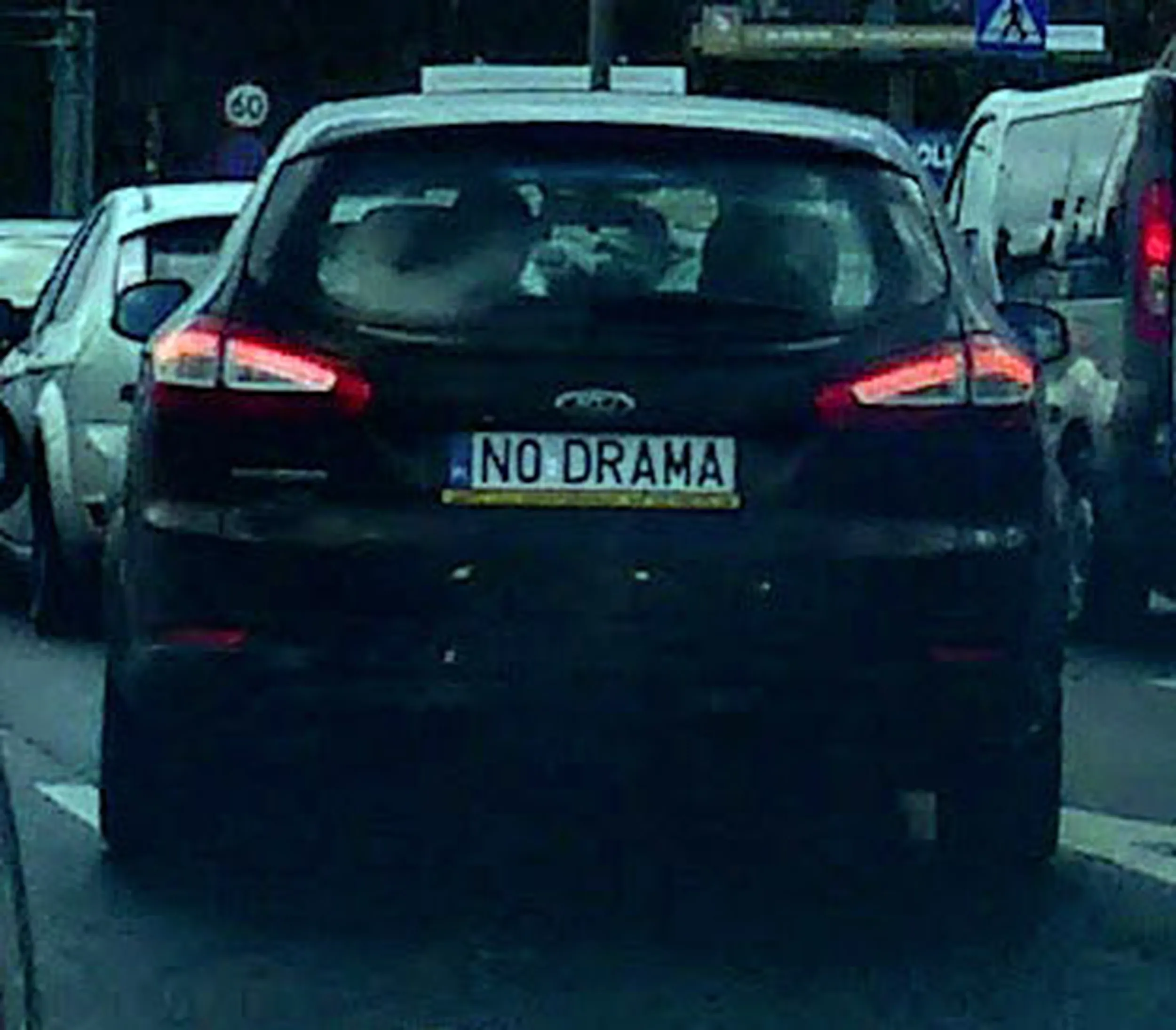 Fajny numer, blacha N0 DRAMA