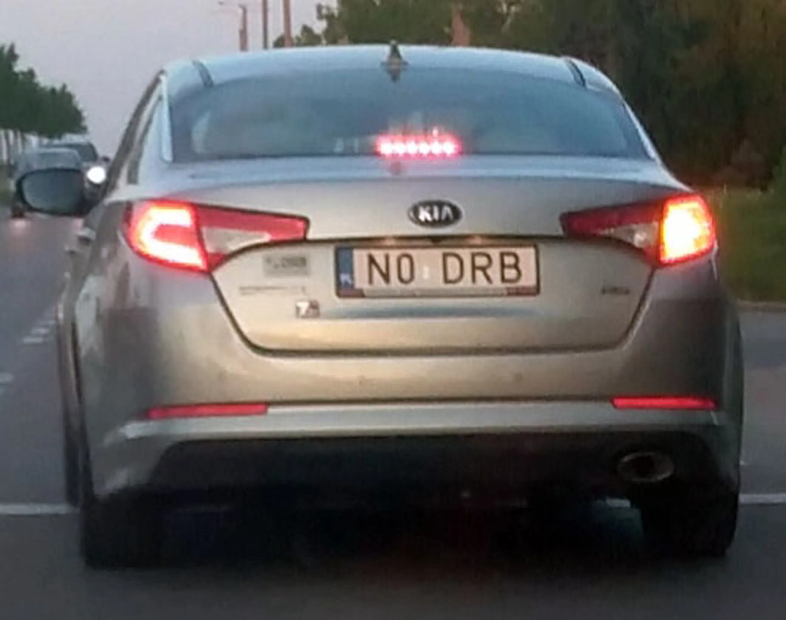 Fajny numer, blacha N0 DRB