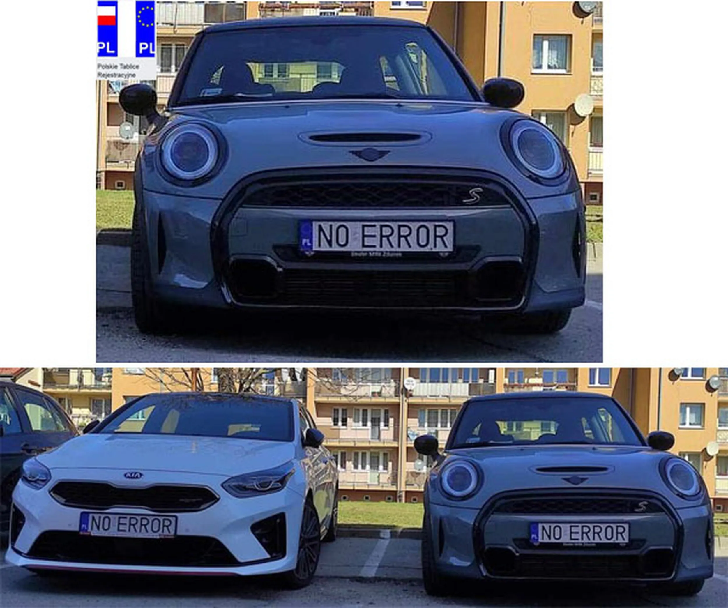 Fajny numer, blacha N0 ERR0R