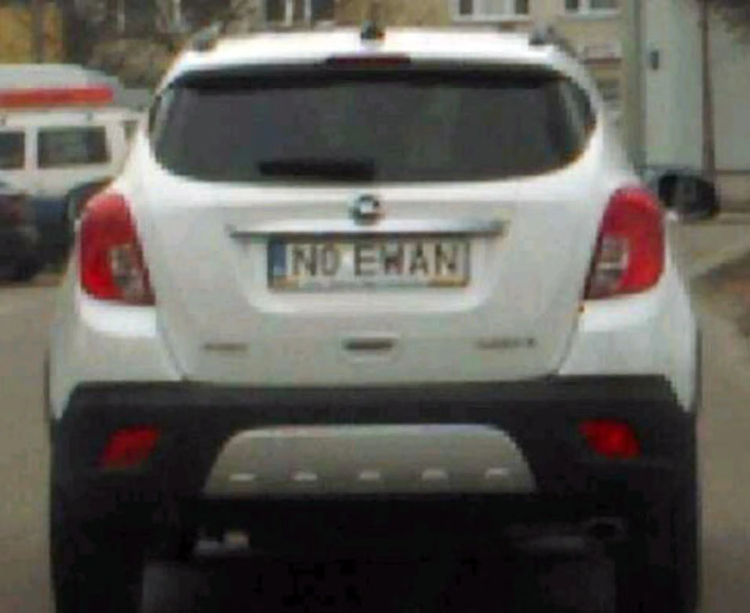 Fajny numer, blacha N0 EWAN